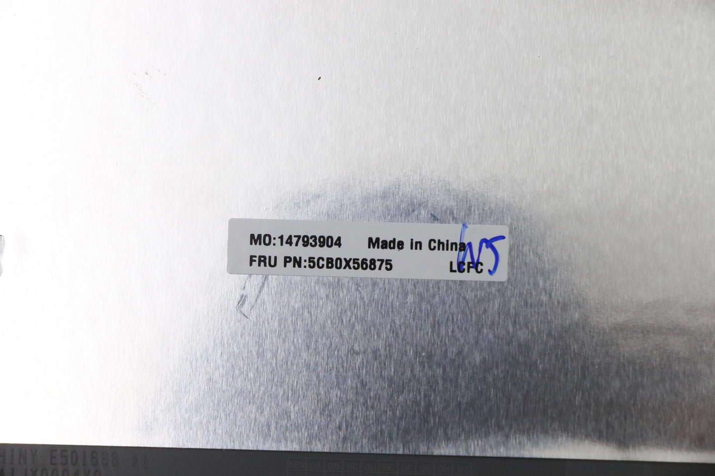 Lenovo C_Cover_Imr_Sub_Assy_Pl_Grey_F - 5CB0X56875