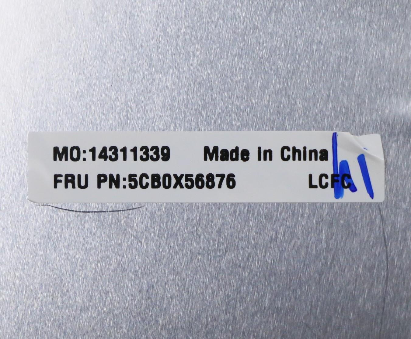 Lenovo C_Cover_Imr_Sub_Assy_Pl_Grey_F - 5CB0X56876