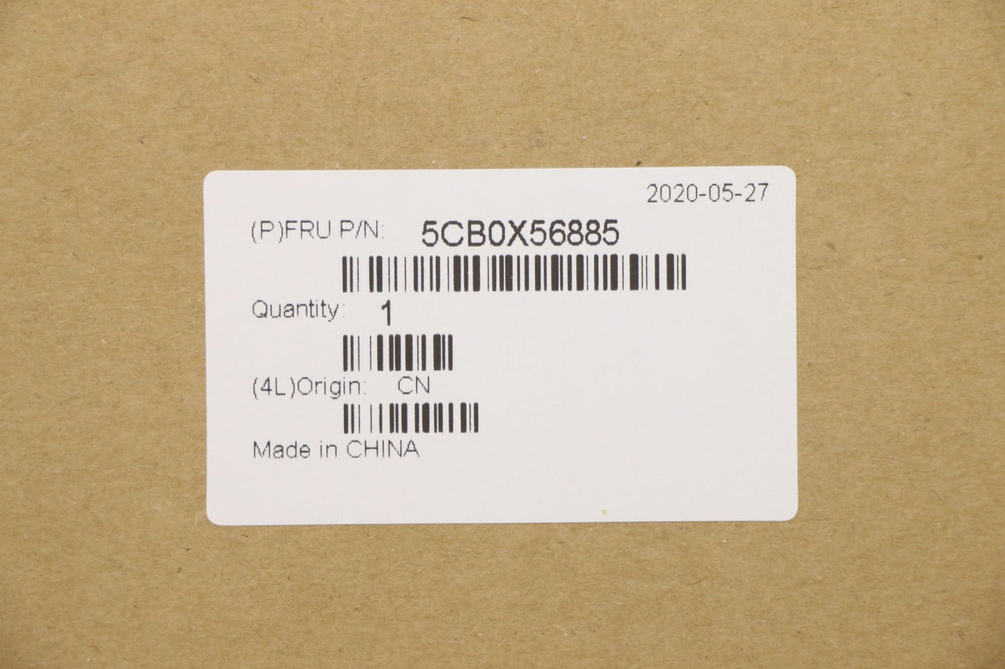 Lenovo C_Cover_Imr_Sub_Assy_Pl_Grey_F - 5CB0X56885