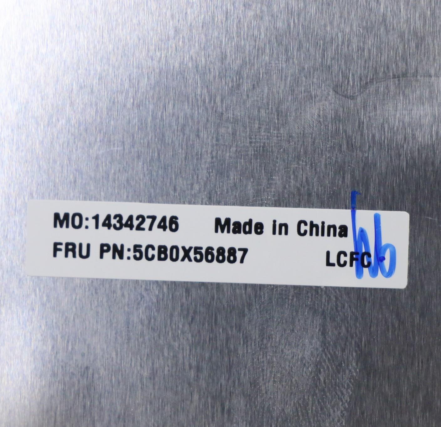 Lenovo C_Cover_Imr_Sub_Assy_Pl_Grey_F - 5CB0X56887
