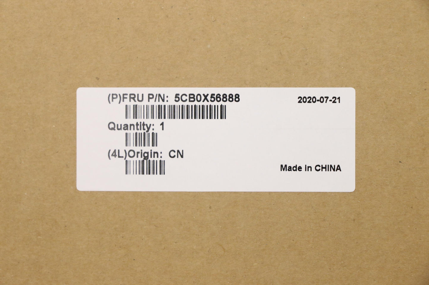 Lenovo C_Cover_Imr_Sub_Assy_Pl_Grey_F - 5CB0X56888