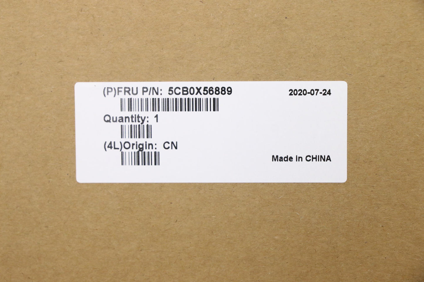 Lenovo C_Cover_Imr_Sub_Assy_Pl_Grey_F - 5CB0X56889