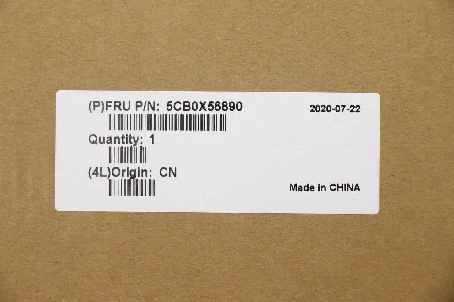 Lenovo C_Cover_Imr_Sub_Assy_Pl_Grey_F - 5CB0X56890