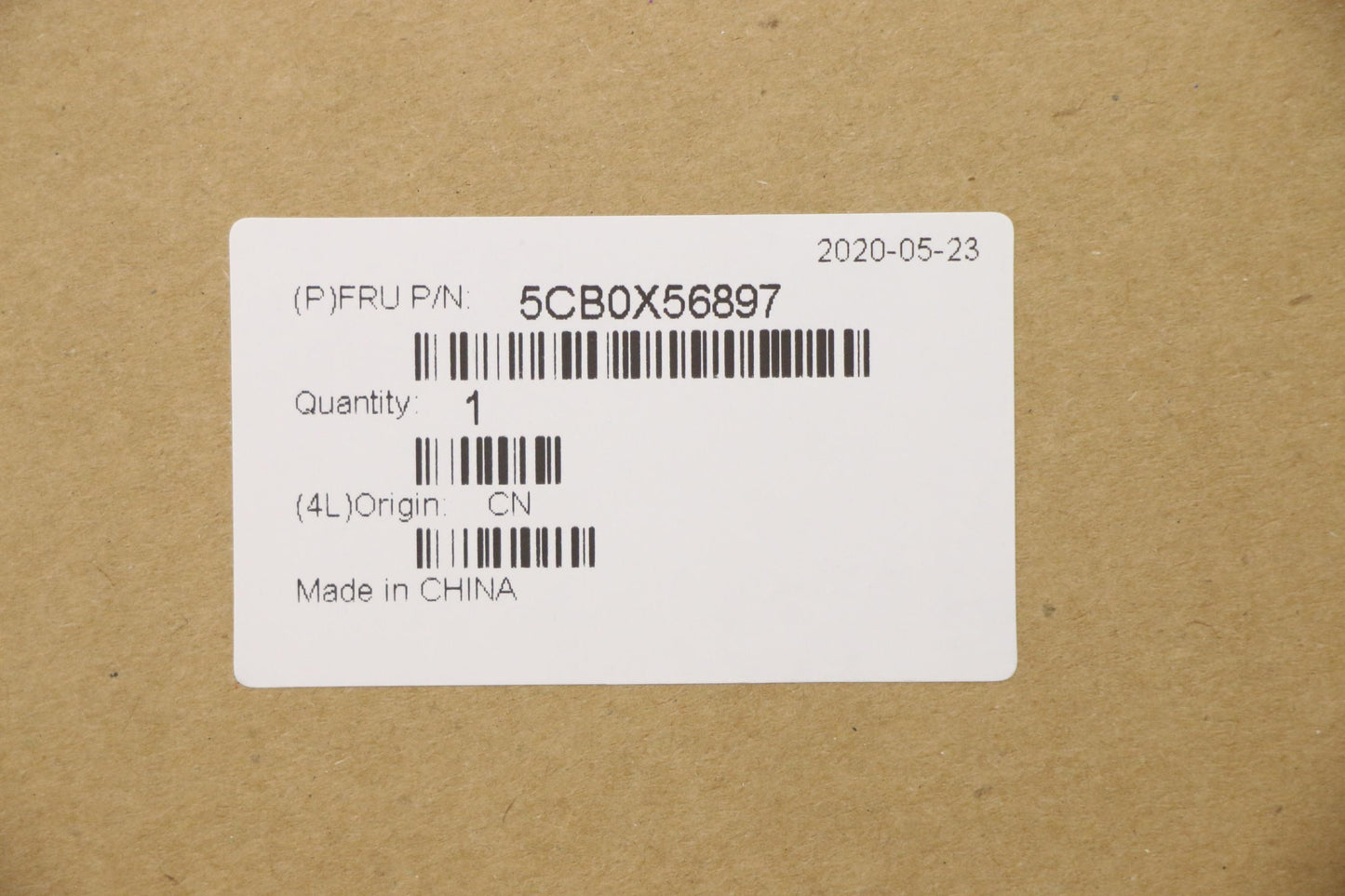 Lenovo Assembly Platinum Intel Lcase - 5CB0X56897
