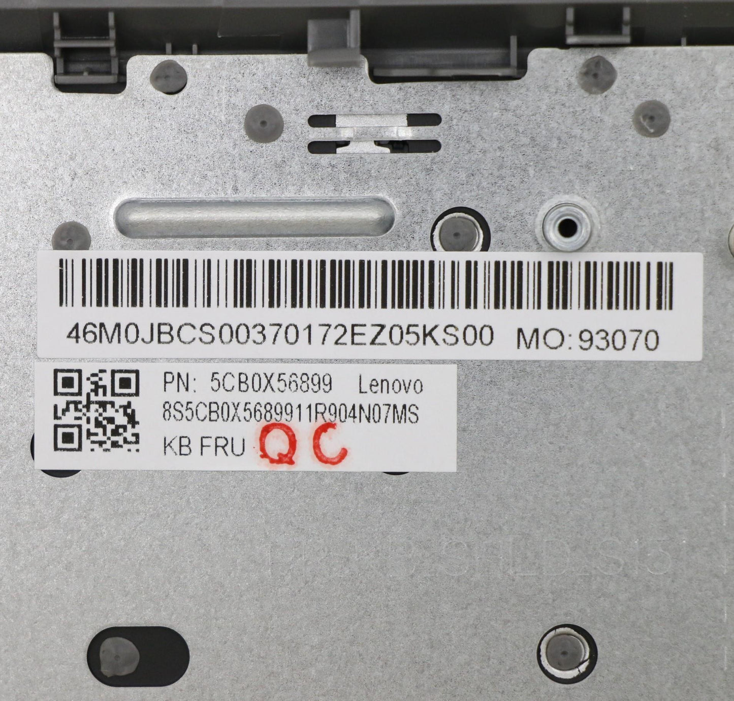 Lenovo Assembly Ucase W/Kb Us Pg Ls15 - 5CB0X56899