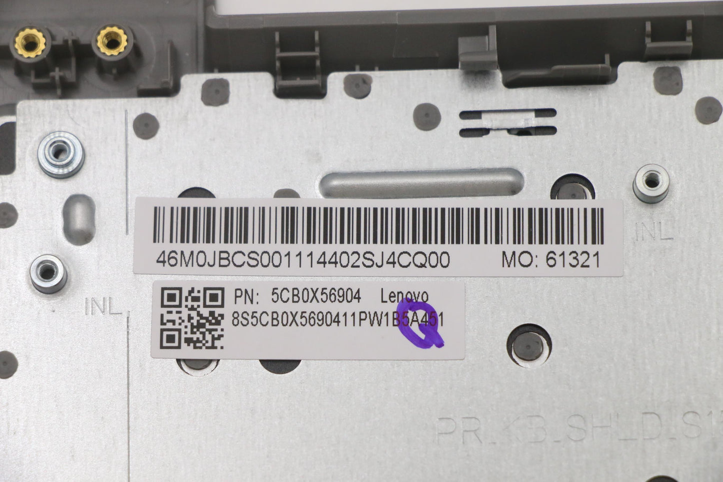 Lenovo Assembly Ucase W/Kb Ti Pg Ls15 - 5CB0X56904