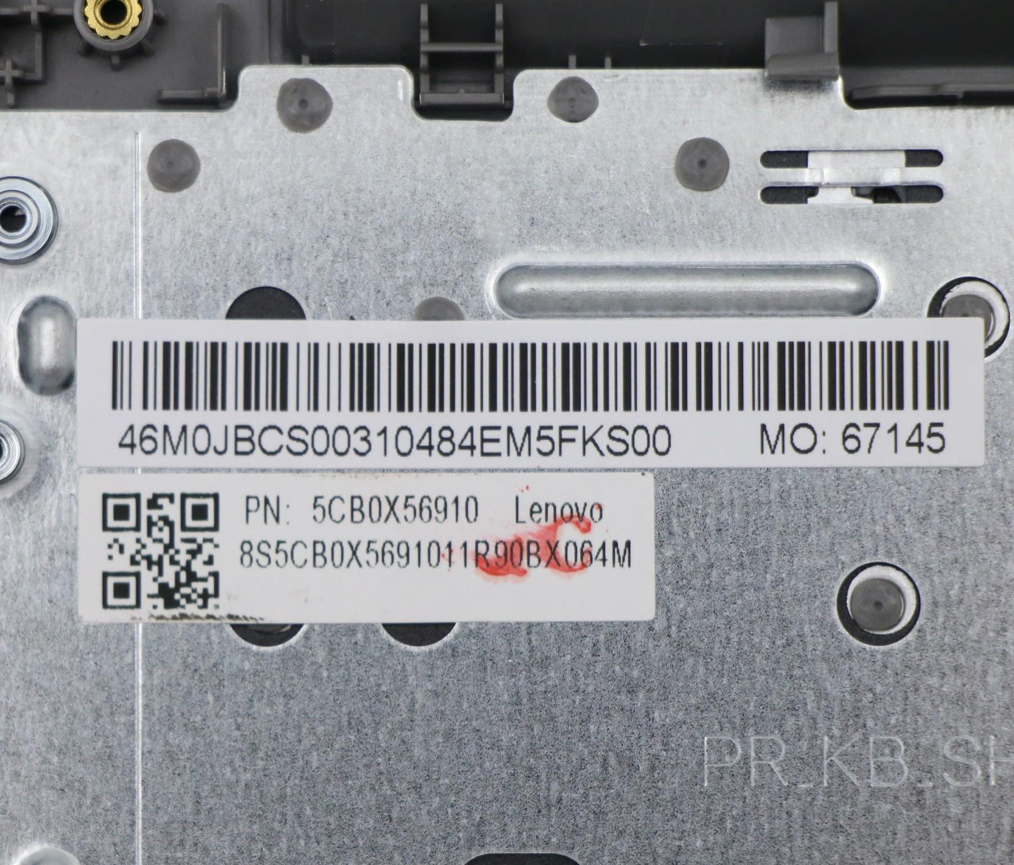 Lenovo Assembly Ucase W/Kb Ru Pg Ls15 - 5CB0X56910