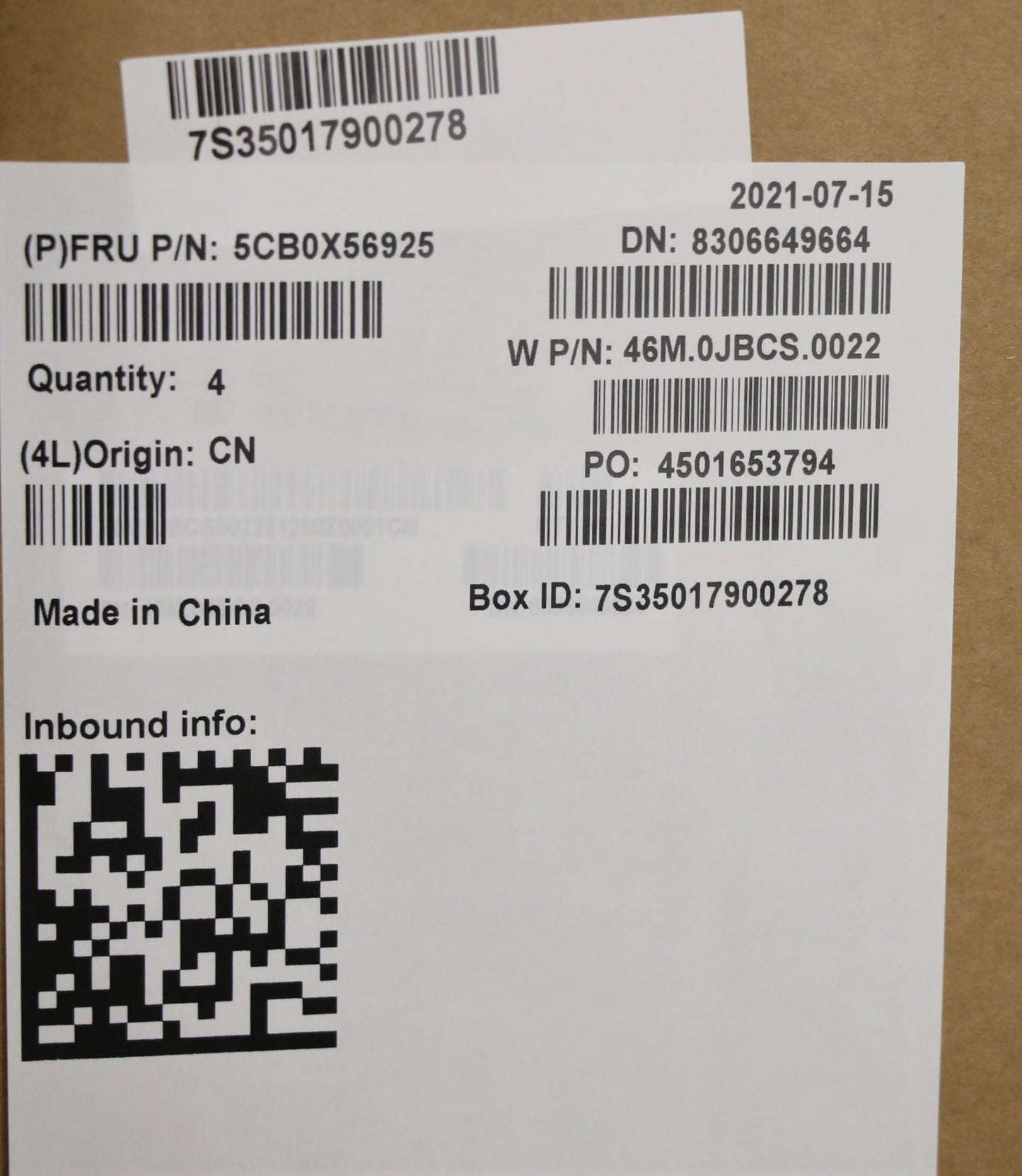 Lenovo Assembly Ucase W/Kb Fr-Ar Pg L - 5CB0X56925