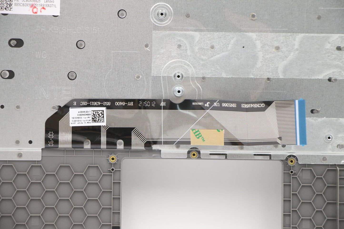 Lenovo Assembly Ucase W/Kb Fr-Ar Pg L - 5CB0X56925