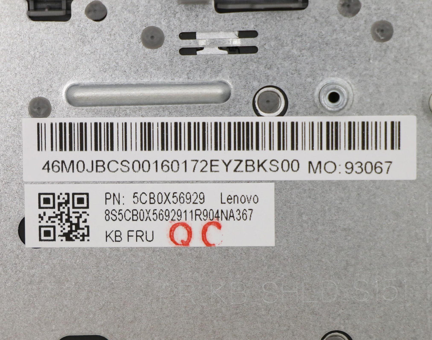 Lenovo Assembly Ucase W/Kb Hb Pg Ls15 - 5CB0X56929