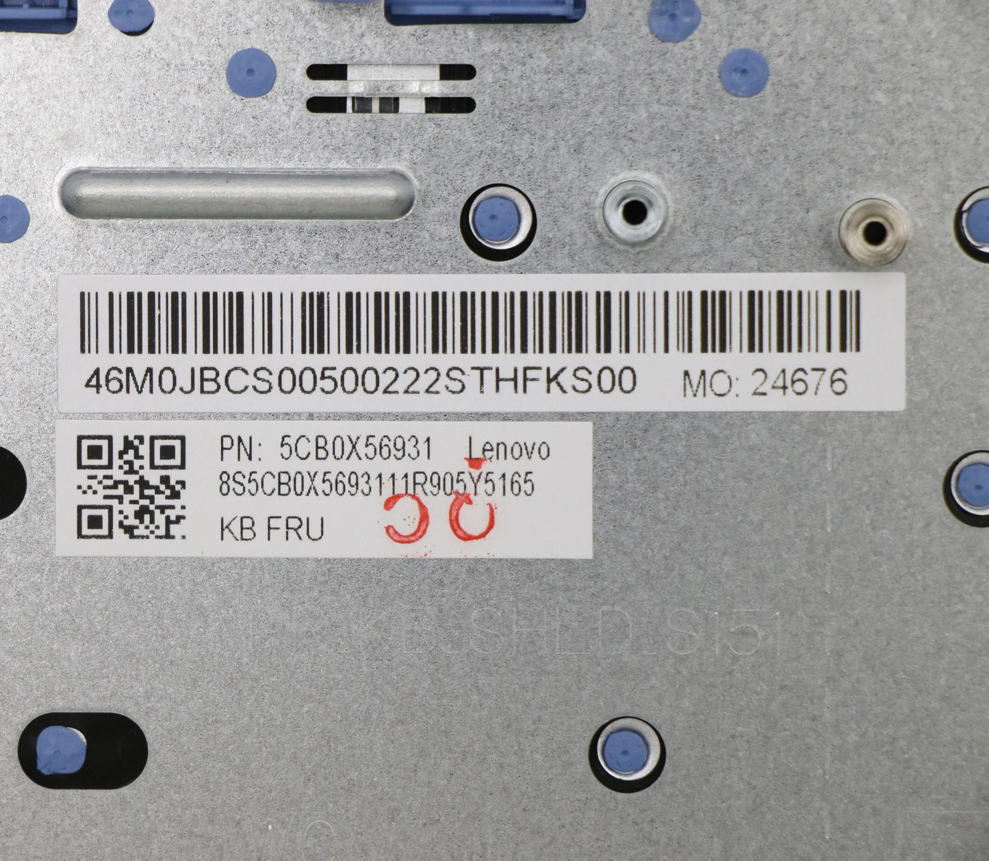 Lenovo Assembly Ucase W/Kb Uk Ib Ls15 - 5CB0X56931