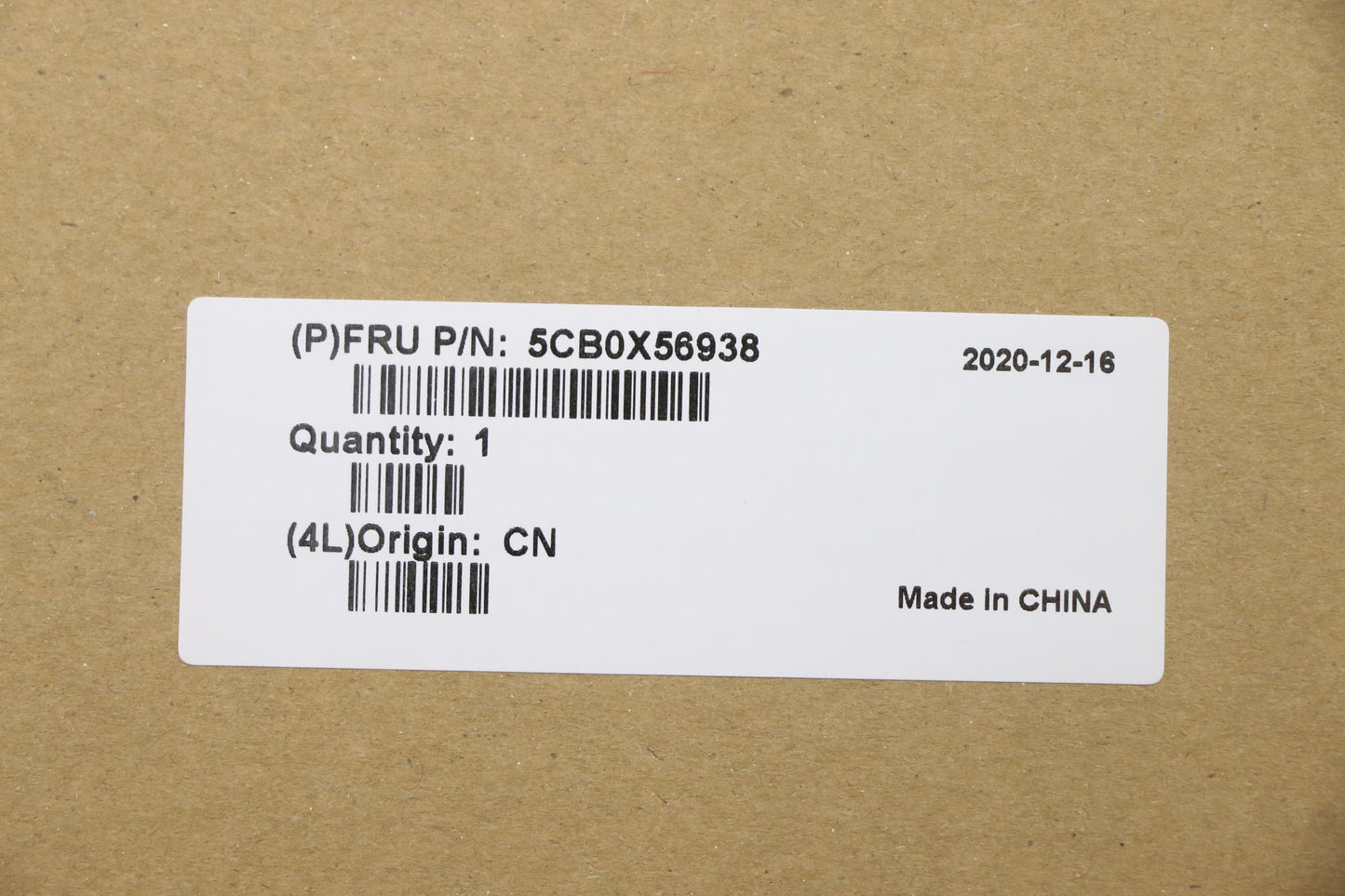 Lenovo Assembly Ucase W/Kb Cf-E Ib Ls - 5CB0X56938