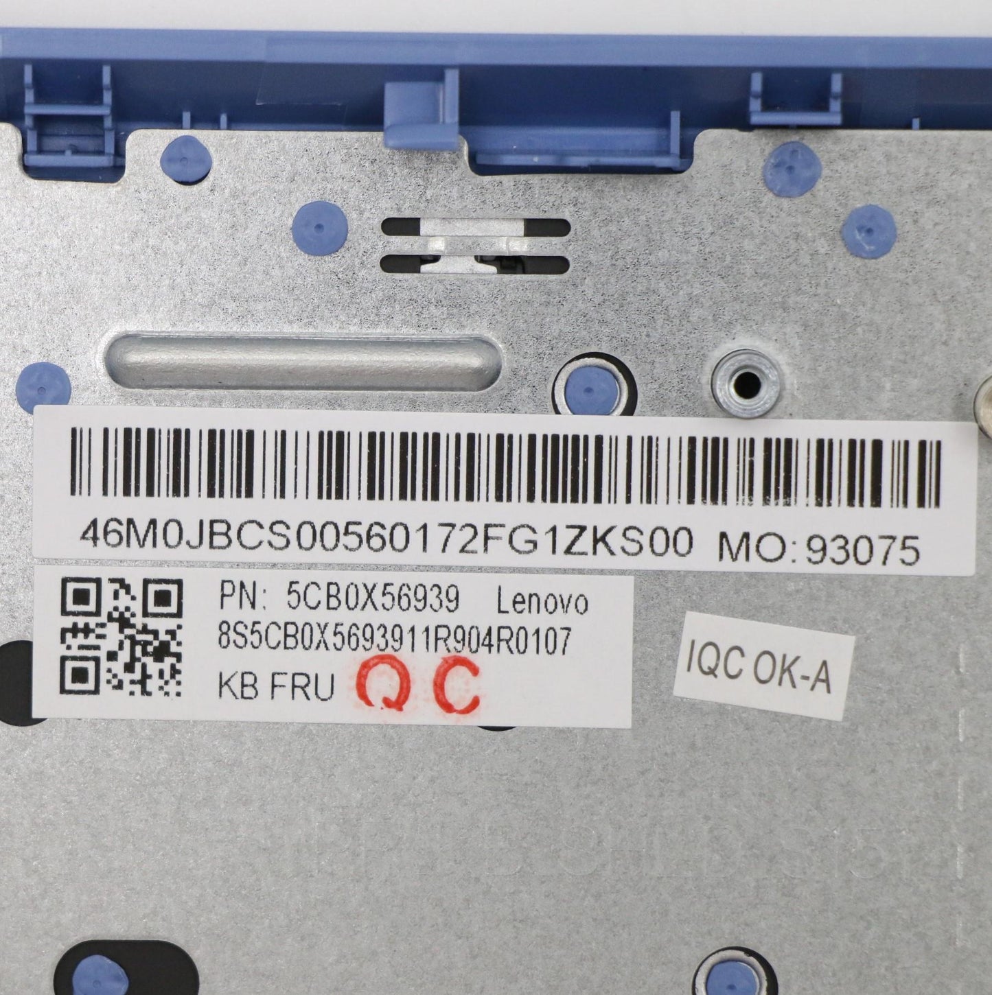 Lenovo Assembly Ucase W/Kb Ko Ib Ls15 - 5CB0X56939