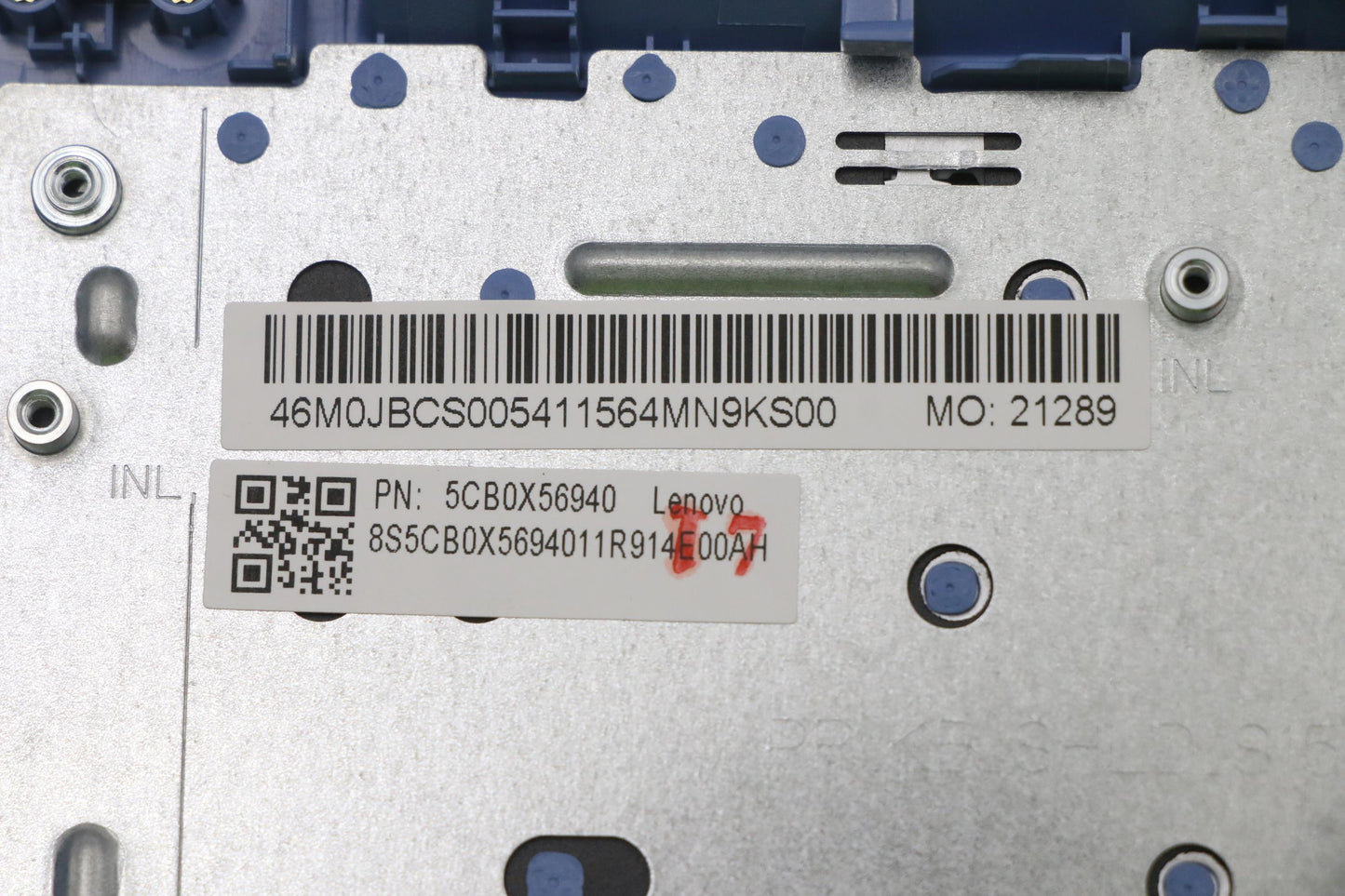 Lenovo Assembly Ucase W/Kb Ch Ib Ls15 - 5CB0X56940