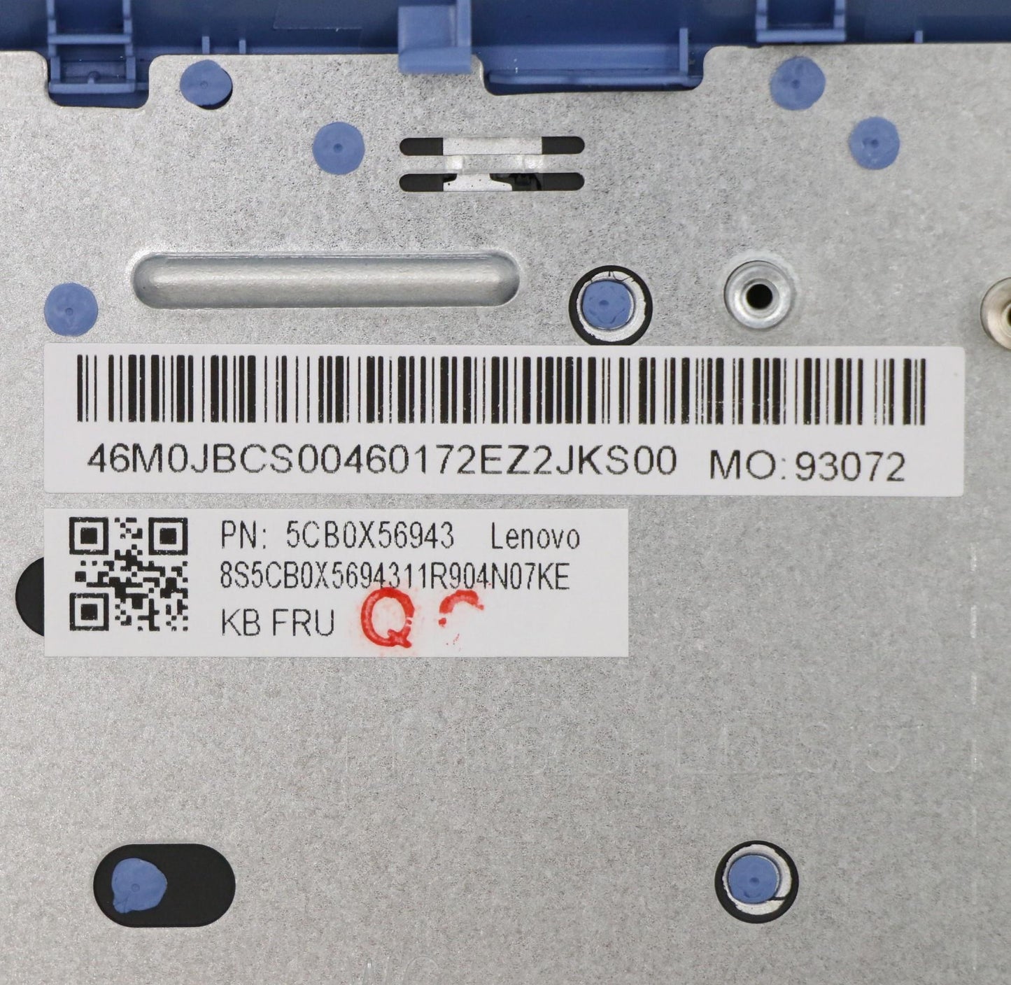 Lenovo Assembly Ucase W/Kb Gr Ib Ls15 - 5CB0X56943