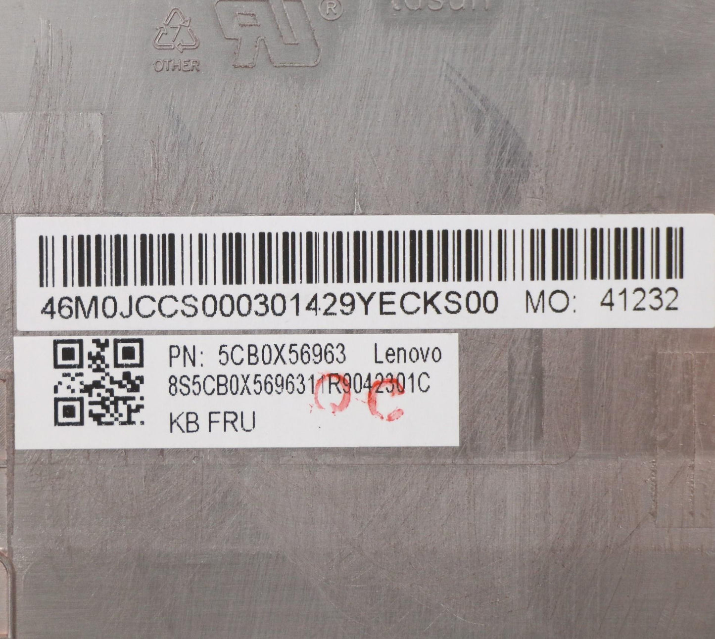 Lenovo Assembly Orange Intel Lcase Ls - 5CB0X56963