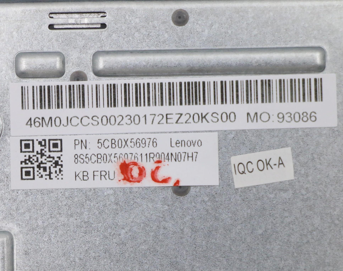 Lenovo Assembly Ucase W/Kb Fr Pg Ls15 - 5CB0X56976