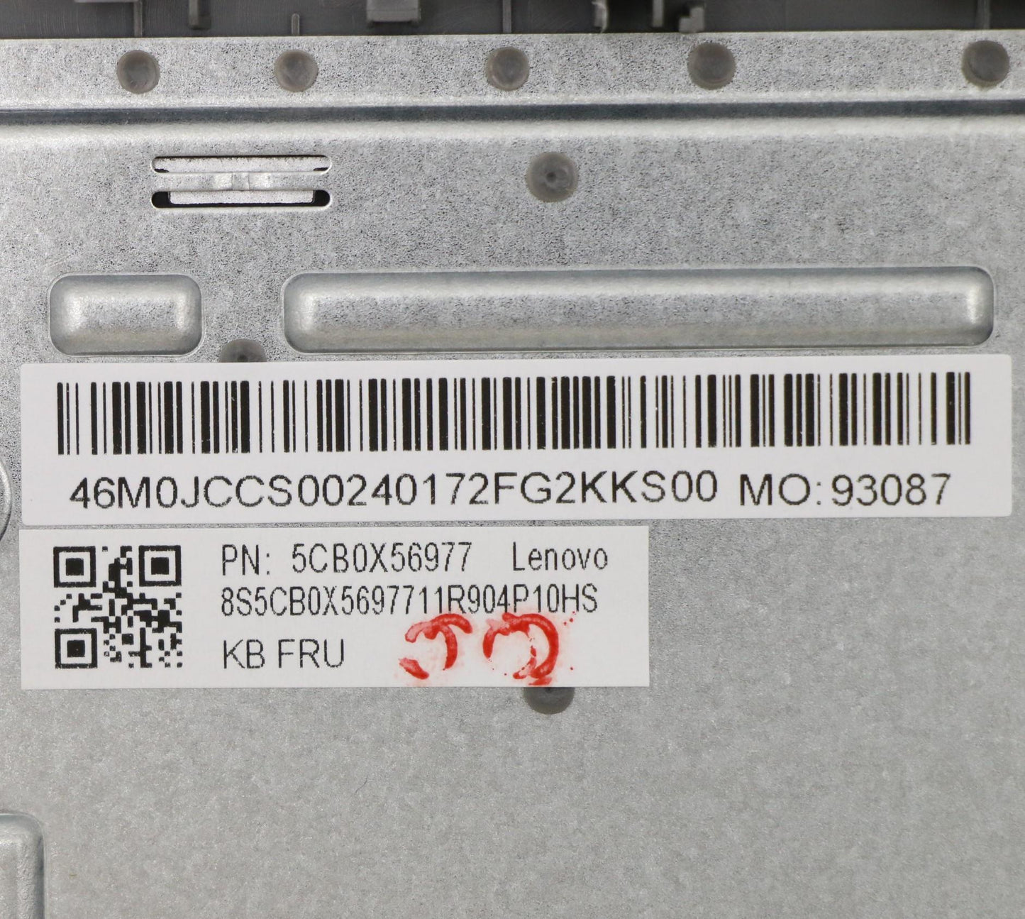 Lenovo Assembly Ucase W/Kb Gr Pg Ls15 - 5CB0X56977