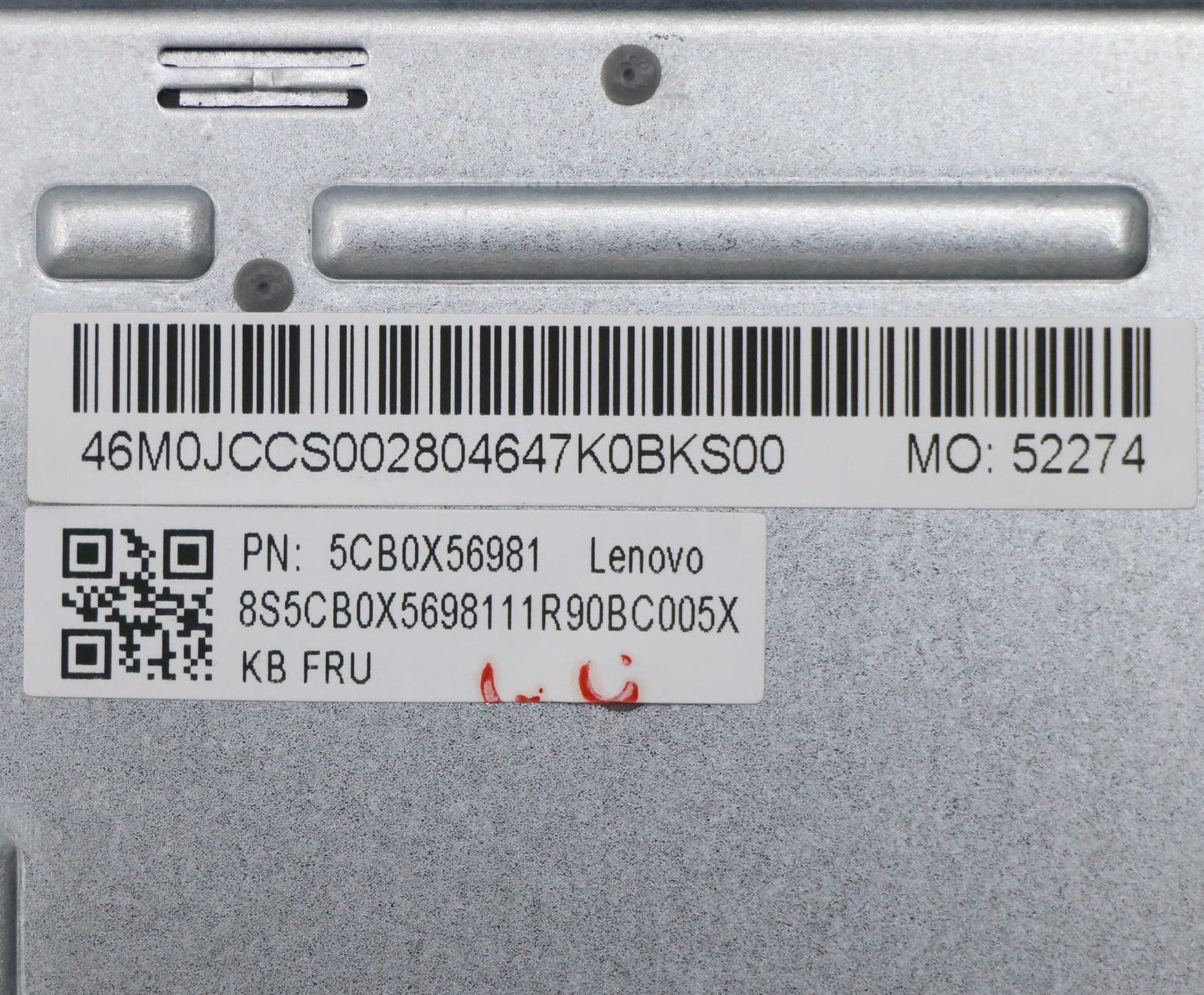 Lenovo Assembly Ucase W/Kb Nd Pg Ls15 - 5CB0X56981