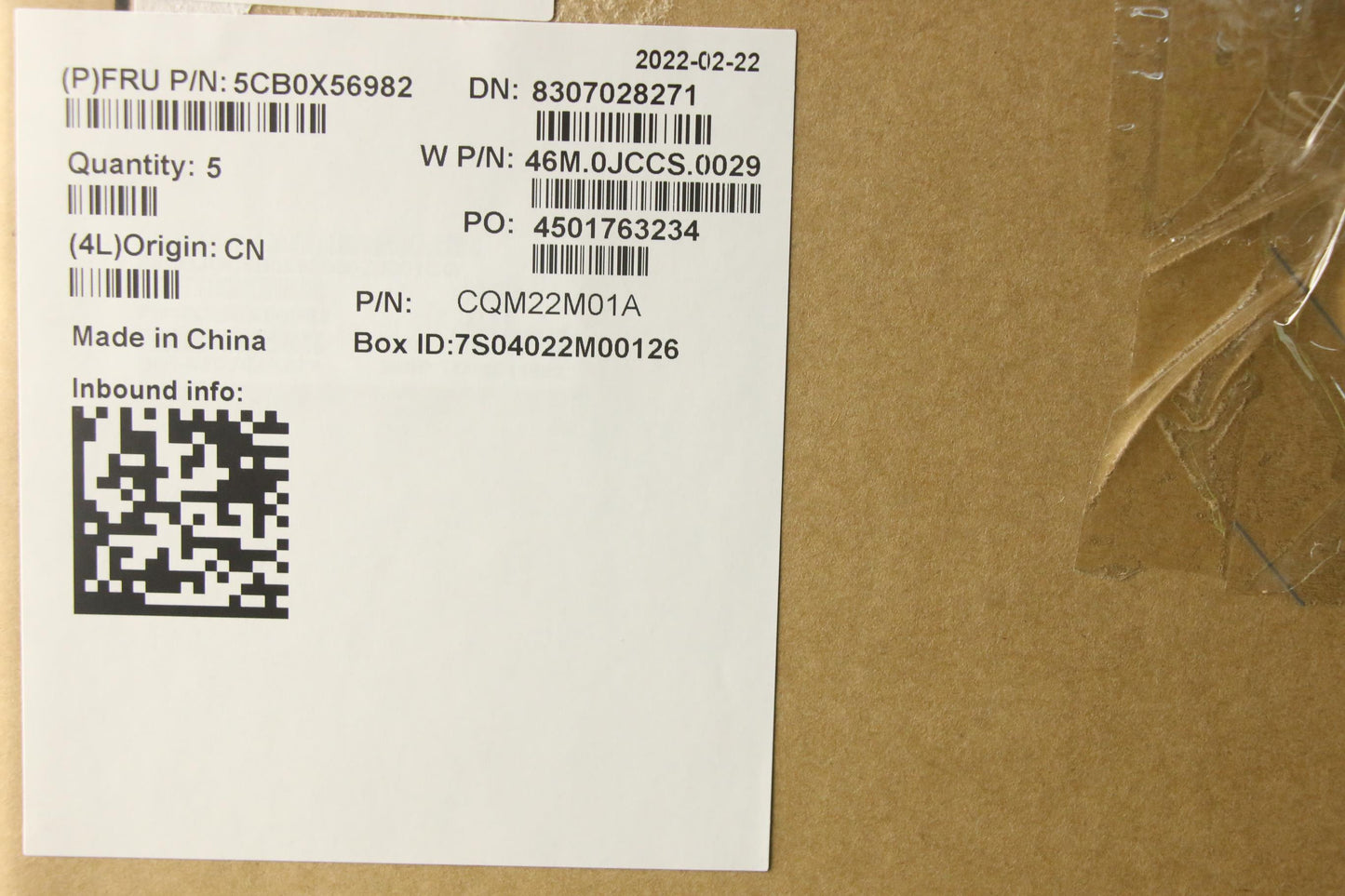 Lenovo Assembly Ucase W/Kb Be Pg Ls15 - 5CB0X56982
