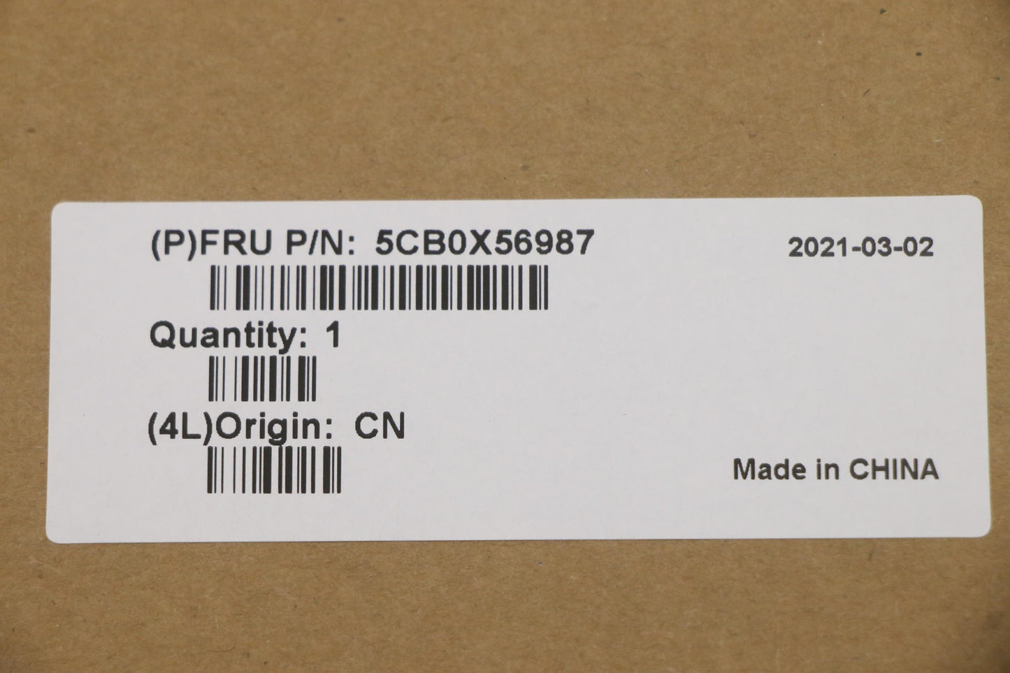 Lenovo Assembly Ucase W/Kb Cz-Sk Pg L - 5CB0X56987
