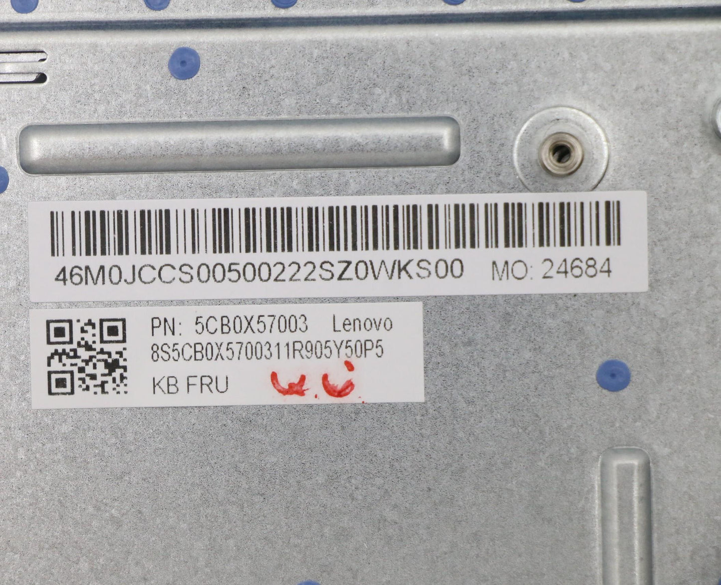 Lenovo Assembly Ucase W/Kb Ko Ib Ls15 - 5CB0X57003