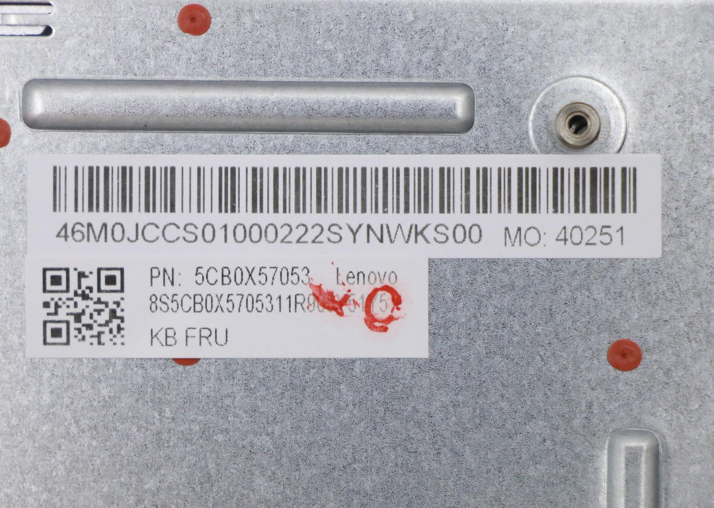Lenovo Assembly Ucase W/Kb Hb Fo Ls15 - 5CB0X57053
