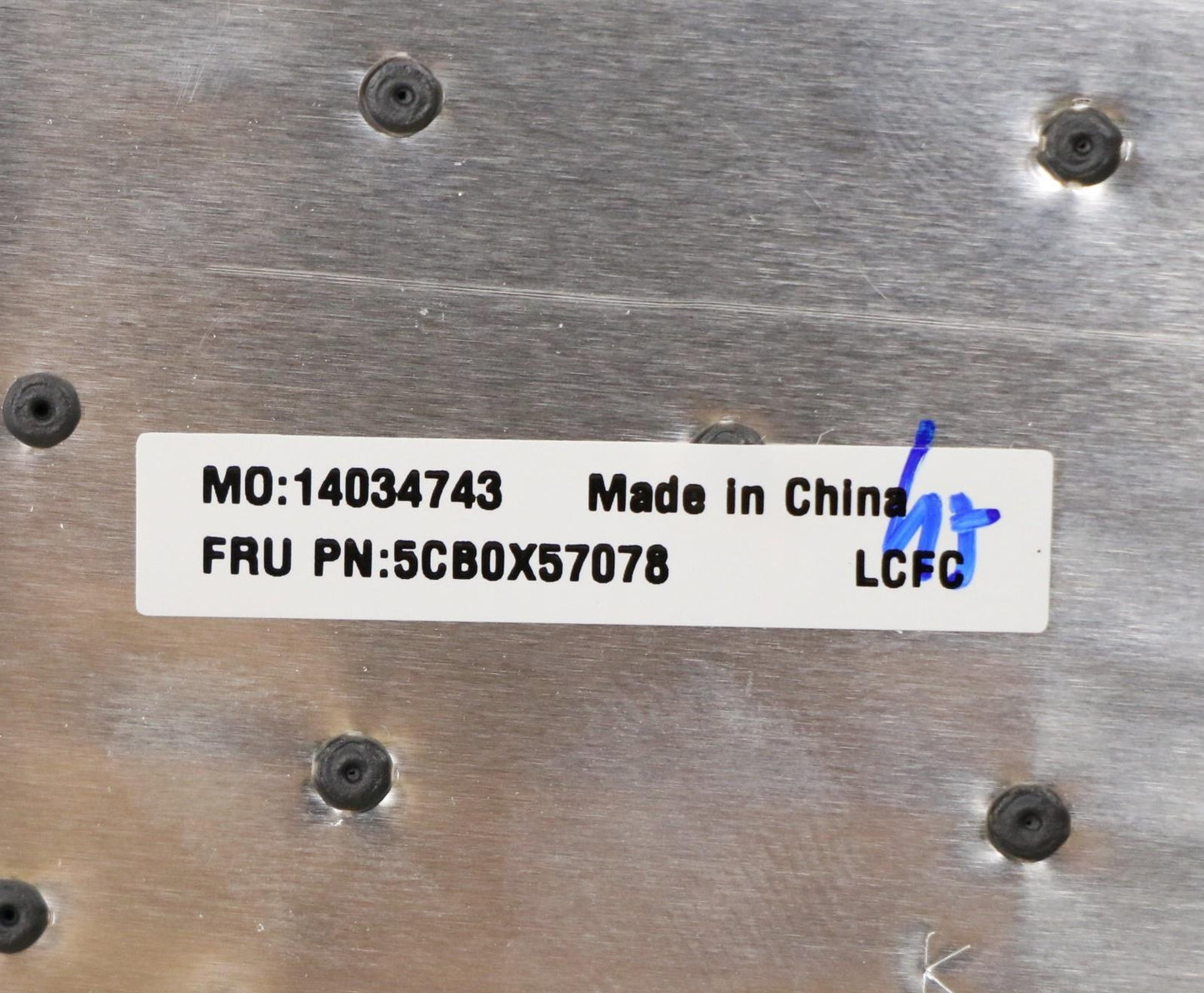Lenovo Upper Case Asm_Bu L81Yeigtex - 5CB0X57078