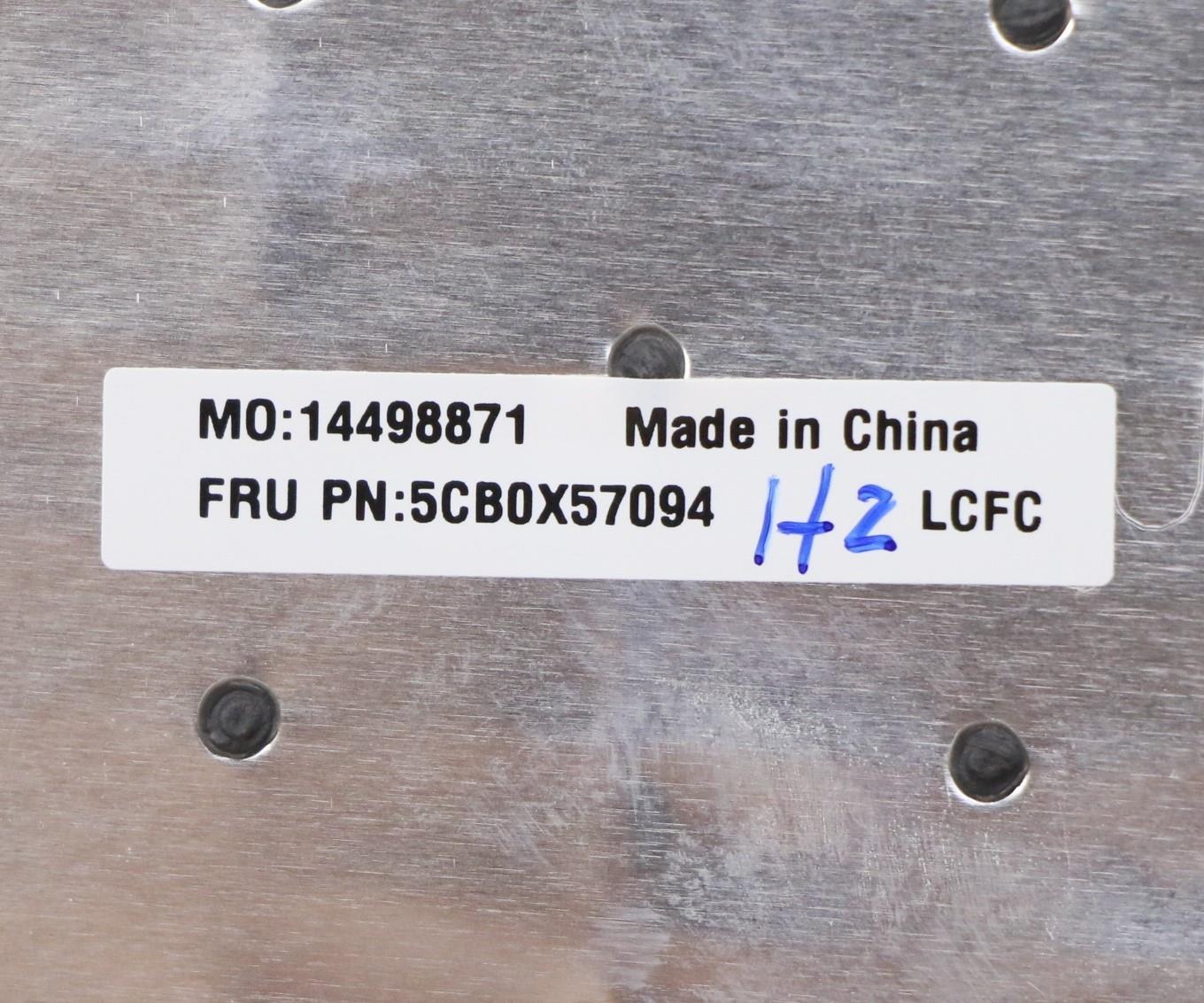 Lenovo Upper Case Asm_Cf-E L81Yeigimr - 5CB0X57094