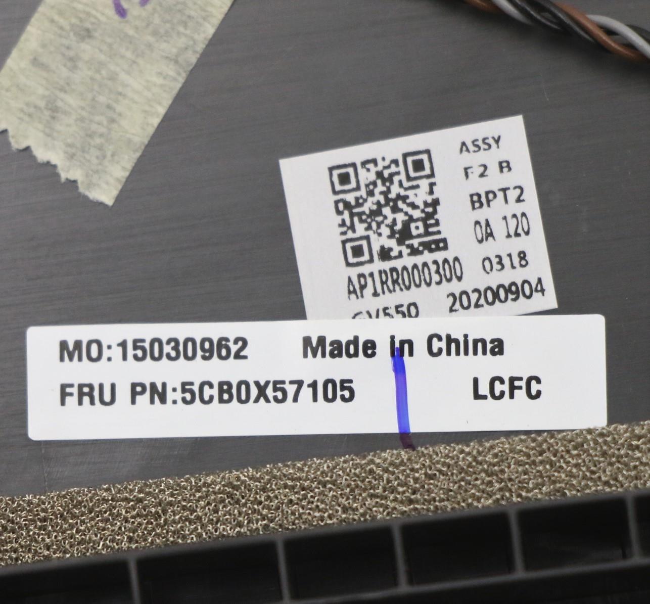Lenovo Upper Case Asm_Us Inte L81Yeig - 5CB0X57105