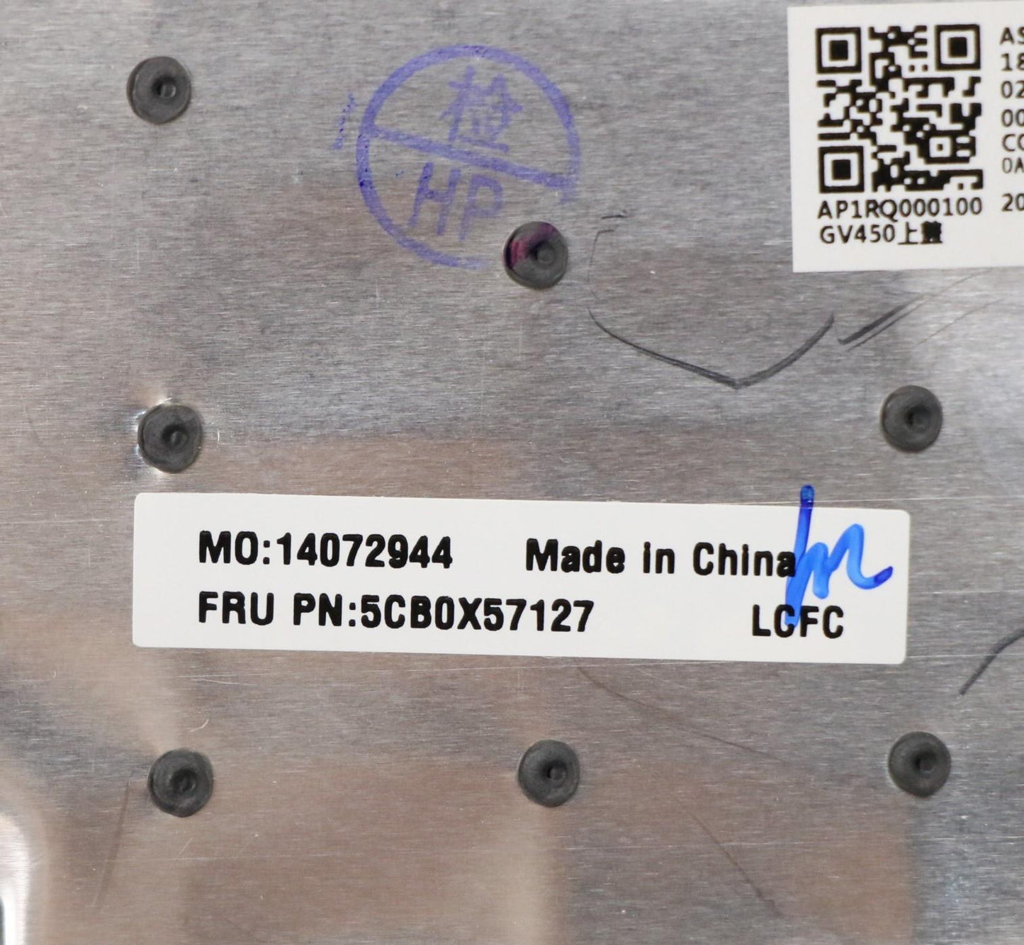 Lenovo Upper Case Asm_Ru L81Yb Igtex - 5CB0X57127