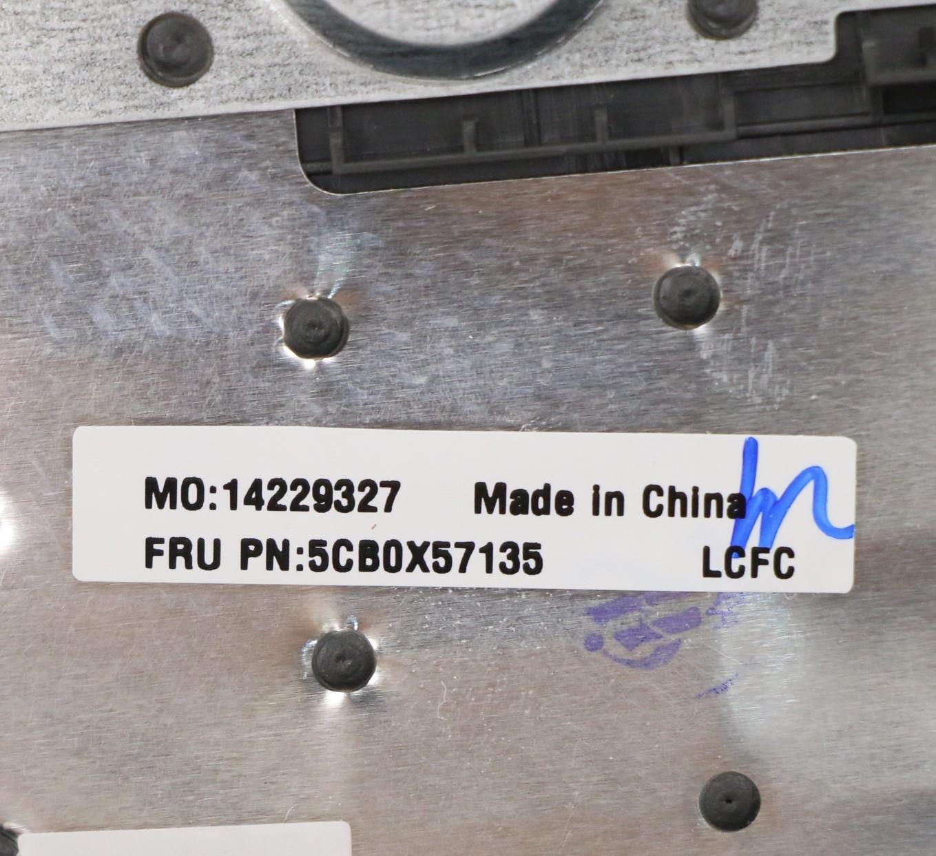 Lenovo Upper Case Asm_Us Inte L81Yb I - 5CB0X57135