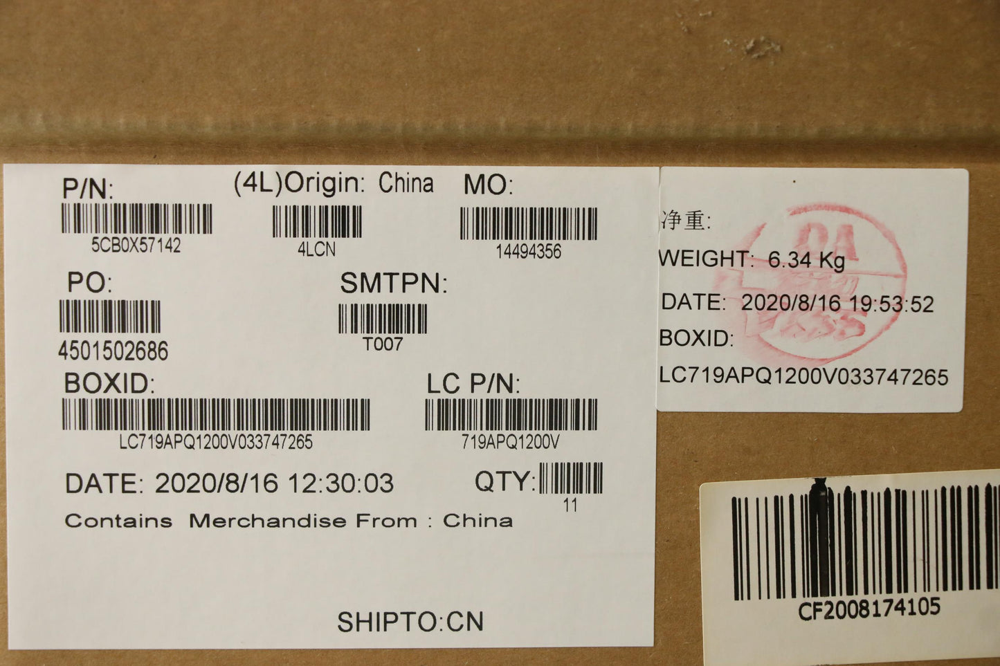 Lenovo Upper Case Asm_Fr L81Yb Igtex - 5CB0X57142