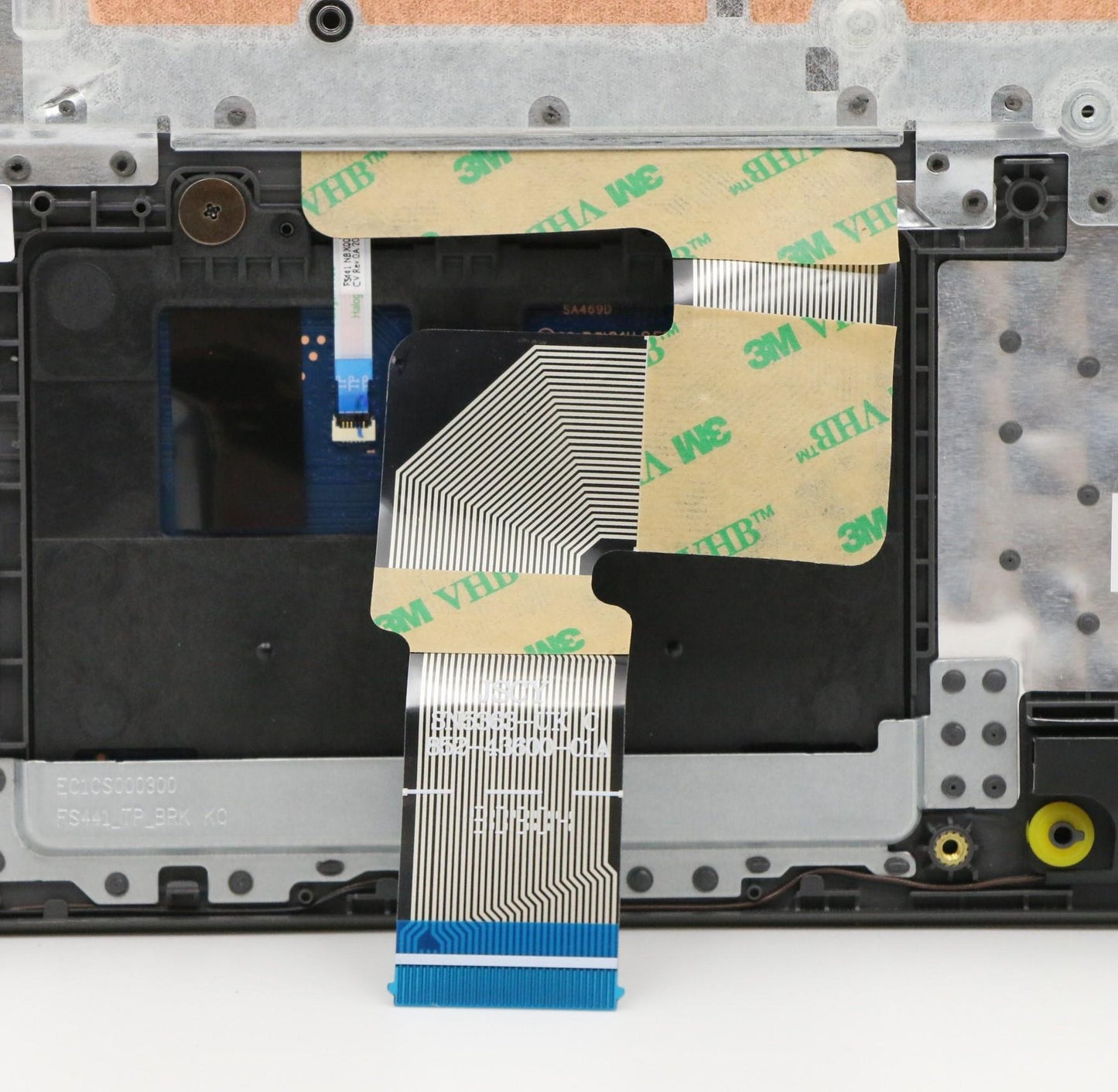 Lenovo C-Cover with Keyboard, Spanish LA, Iron Grey, Non-Backlit - 5CB0X57146