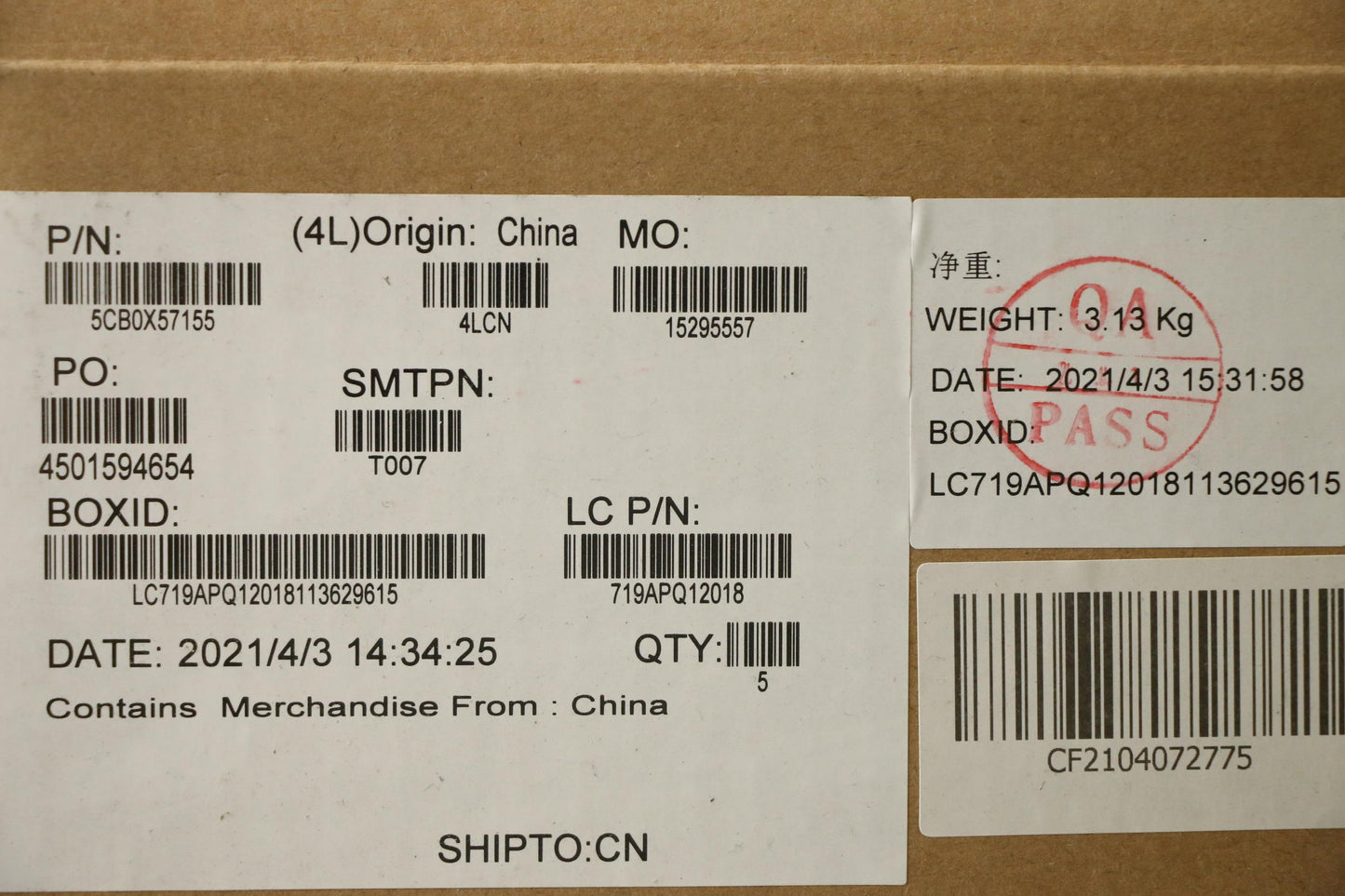 Lenovo Upper Case Asm_Nd L81Yb Igimr - 5CB0X57155