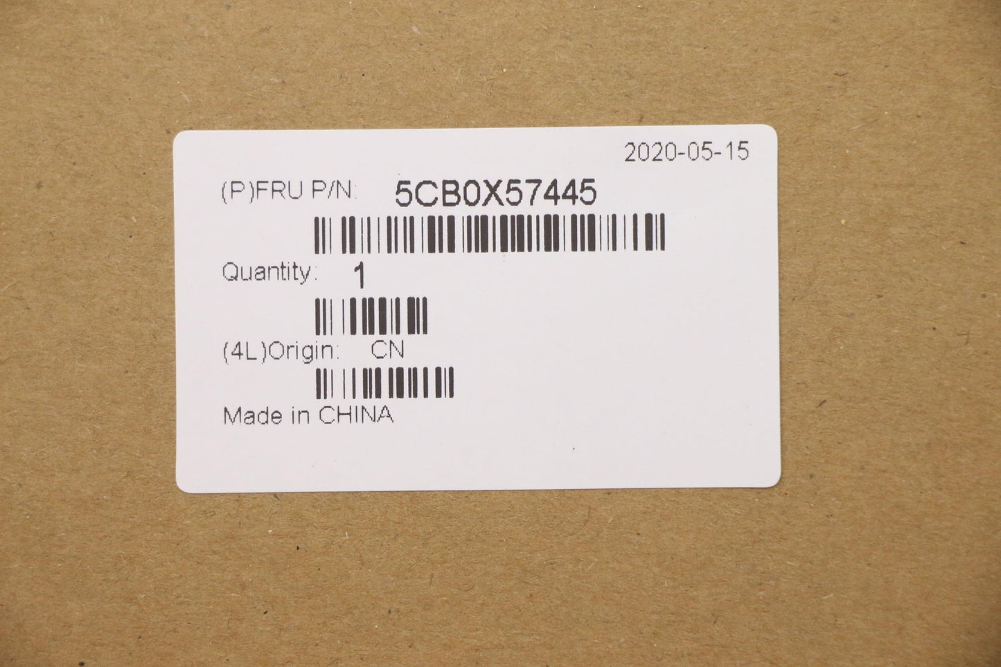 Lenovo Hinge Cover, Almond - 5CB0X57445