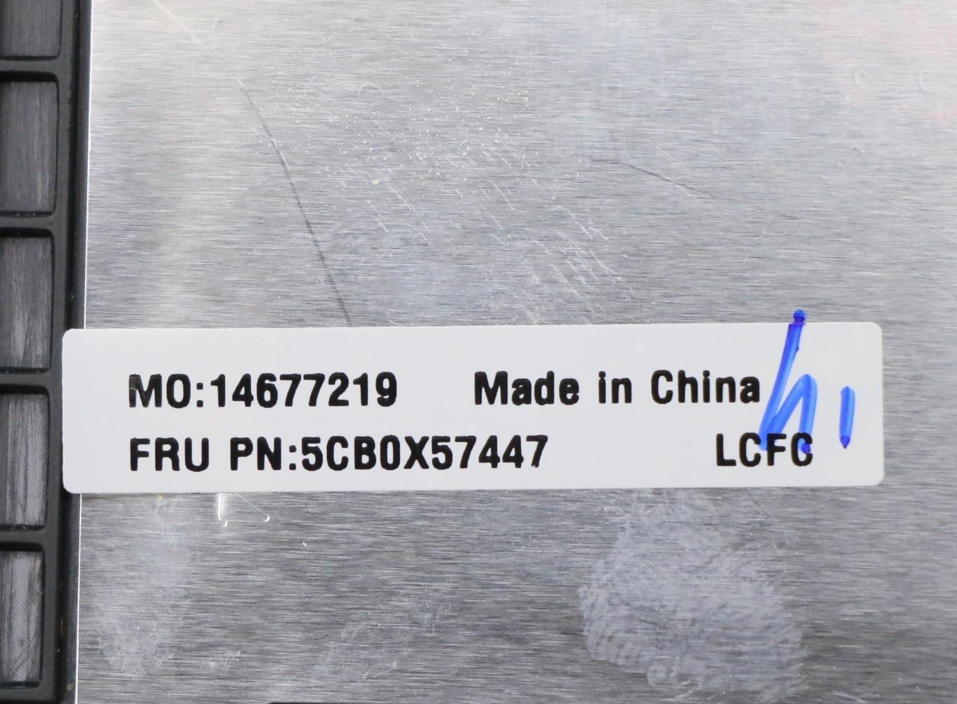 Lenovo Upper Case Asm_Uk L81Wb Nfpbkd - 5CB0X57447