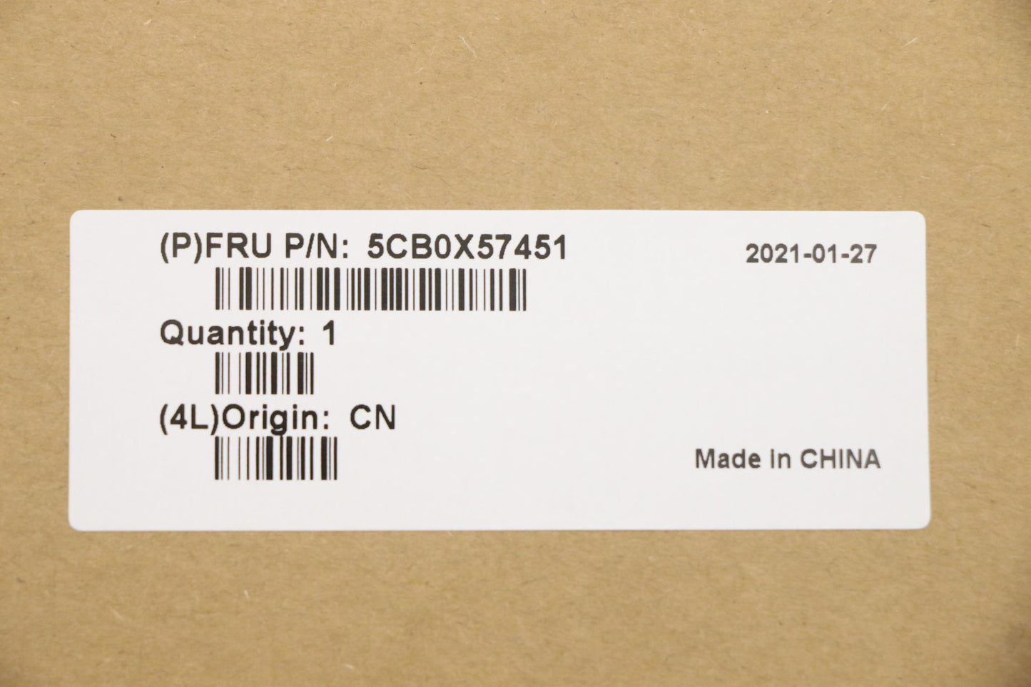 Lenovo Upper Case Asm_Ti L81Wb Nfpbkd - 5CB0X57451