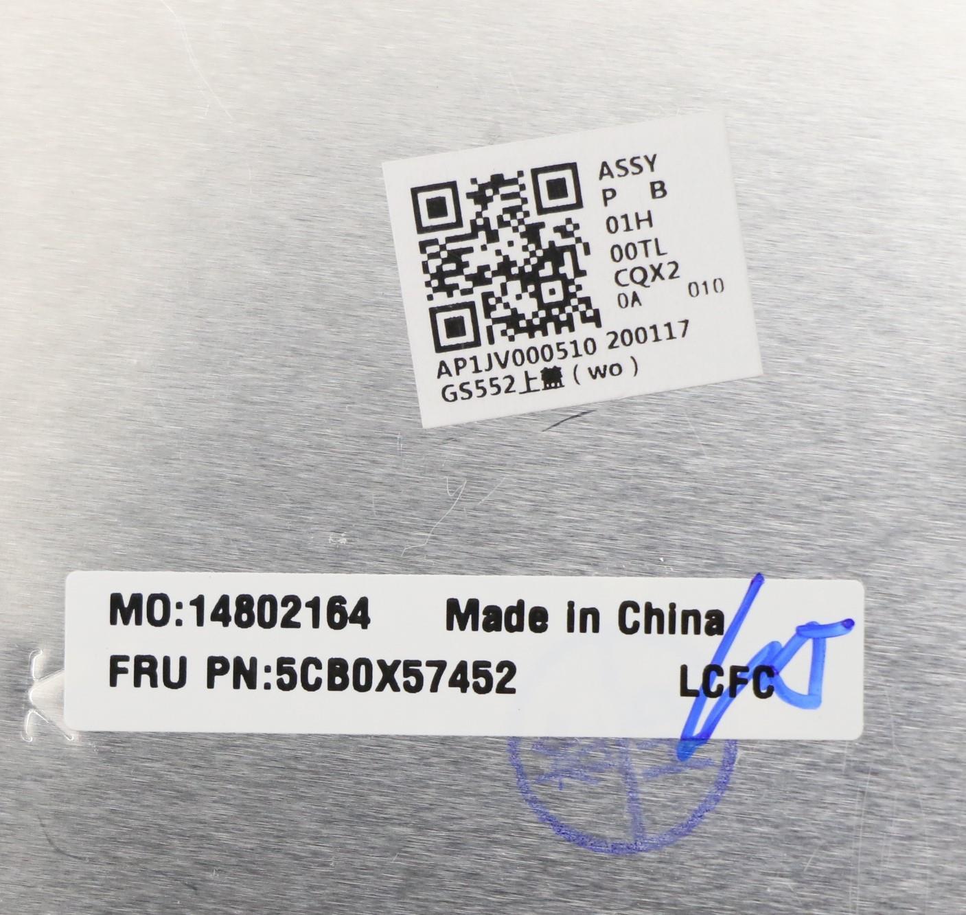 Lenovo Upper Case Asm_Po L81Wb Nfpbkd - 5CB0X57452