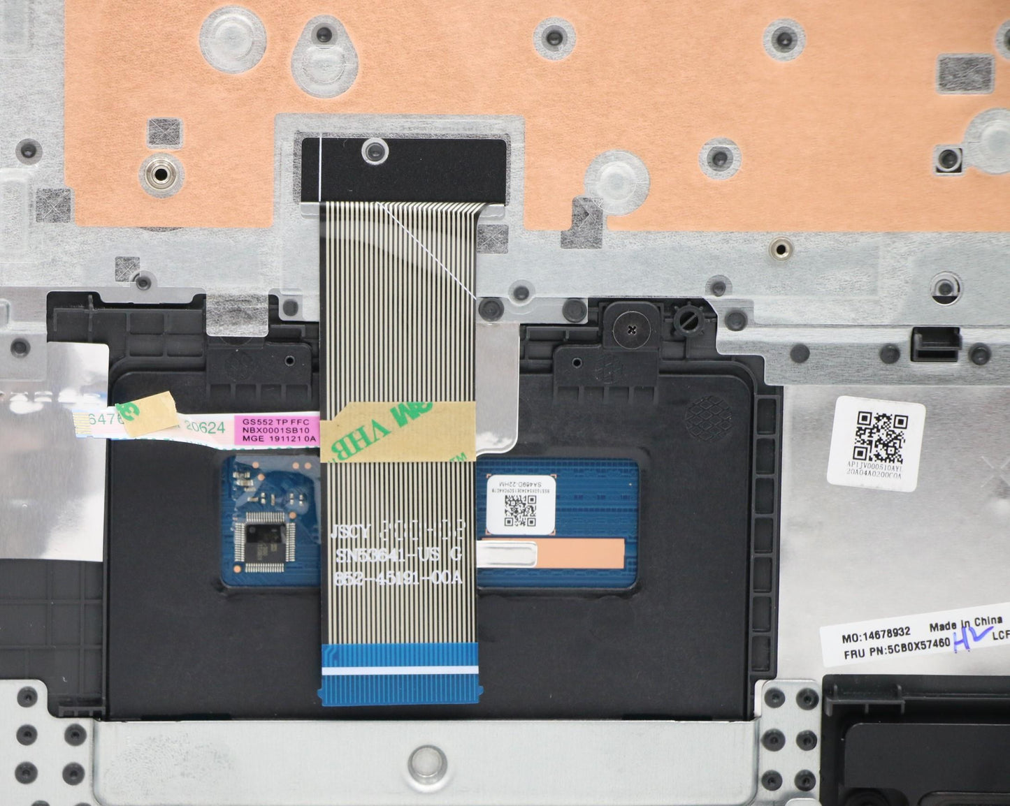 Lenovo Upper Case Asm_Ar-El81Wbnfpbkd - 5CB0X57460