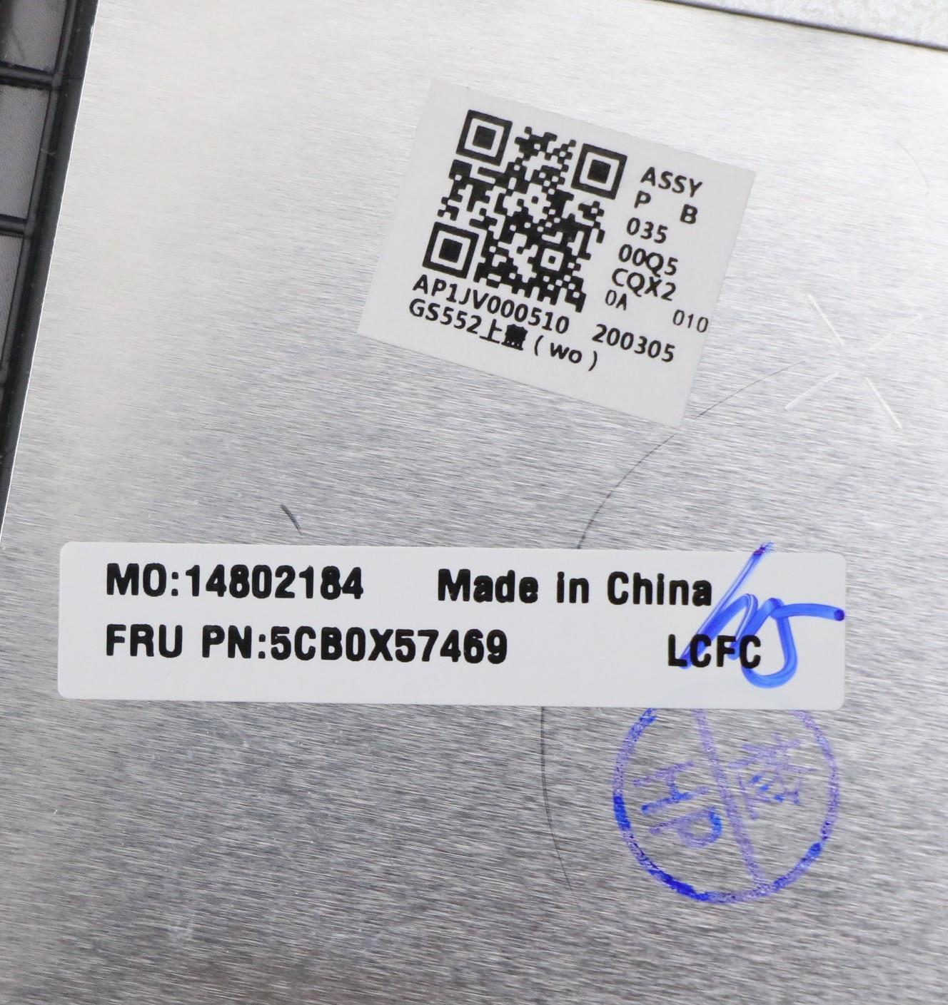 Lenovo Upper Case Asm_Sw L81Wb Nfpbkd - 5CB0X57469