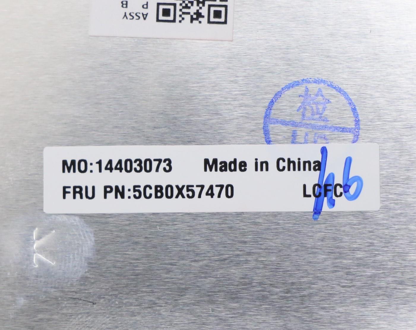 Lenovo Uppercaseasm_Us Intel81Wbnfpbk - 5CB0X57470
