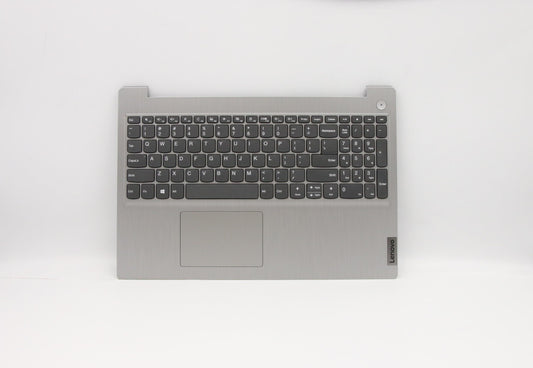 Lenovo C-Cover with Keyboard, USA English, Platinum Grey, Non-Backlight, Non-Fingerprint - 5CB0X57476