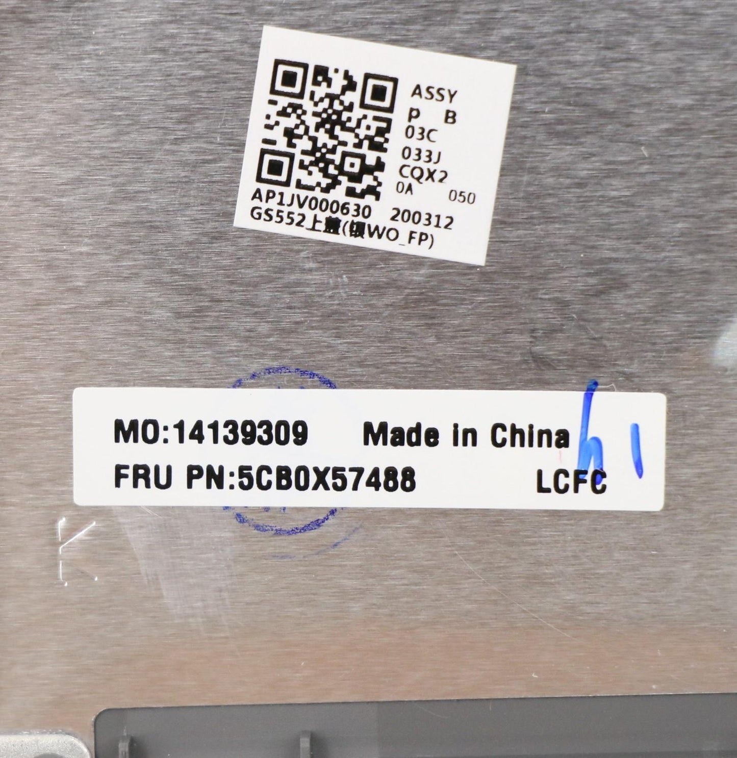 Lenovo Upper Case Asm_Fr L81Wb Nfppgy - 5CB0X57488