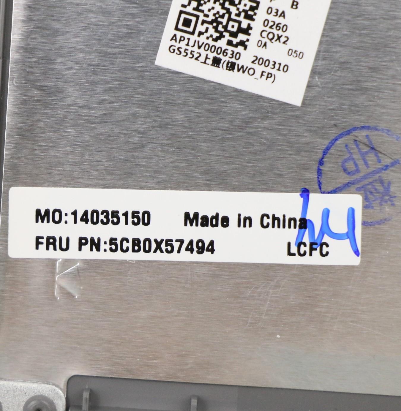 Lenovo Upper Case Asm_Hg L81Wb Nfppgy - 5CB0X57494