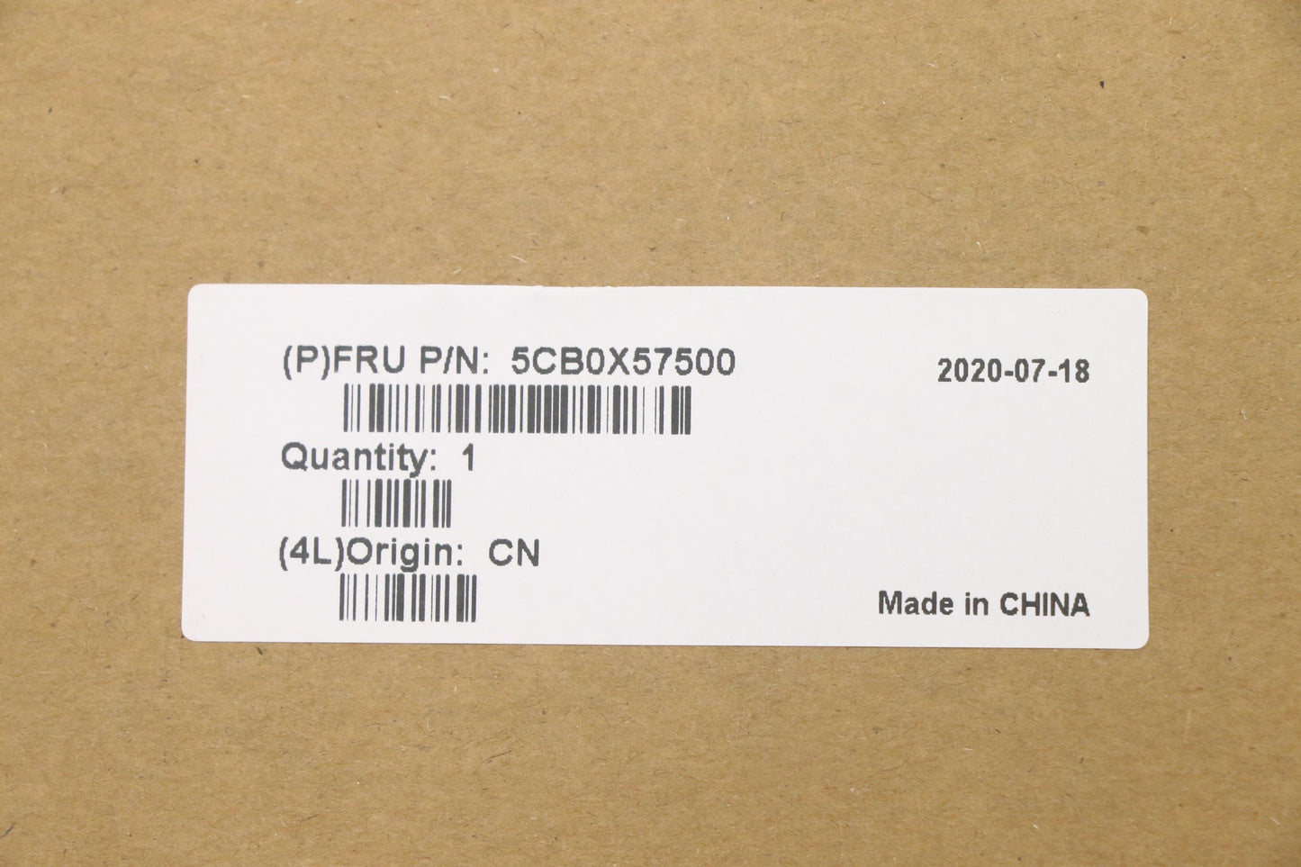 Lenovo Uppercaseasm_Us Intel81Wbnfppg - 5CB0X57500