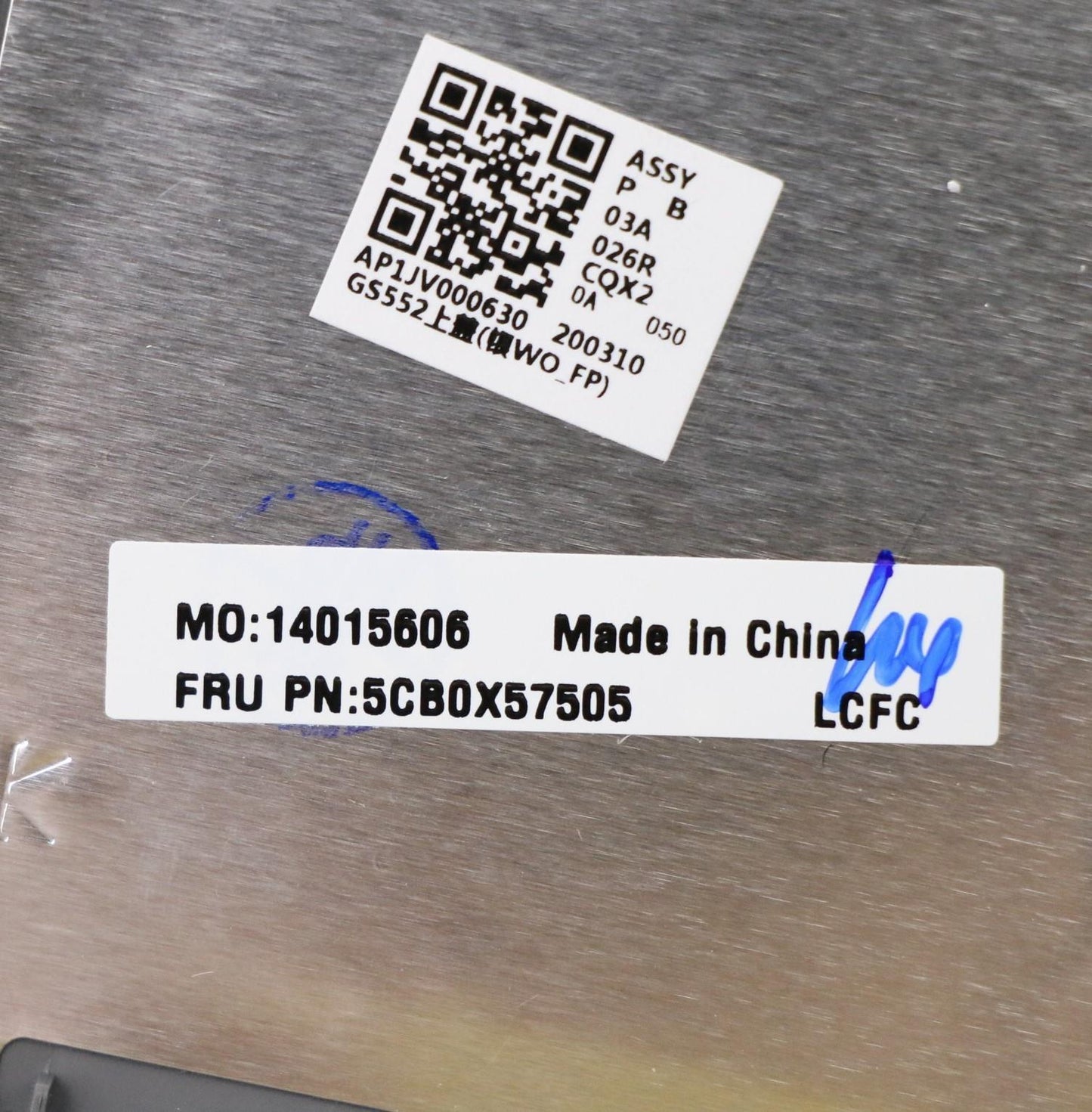Lenovo Upper Case Asm_Ukr L81Wbnfppgy - 5CB0X57505
