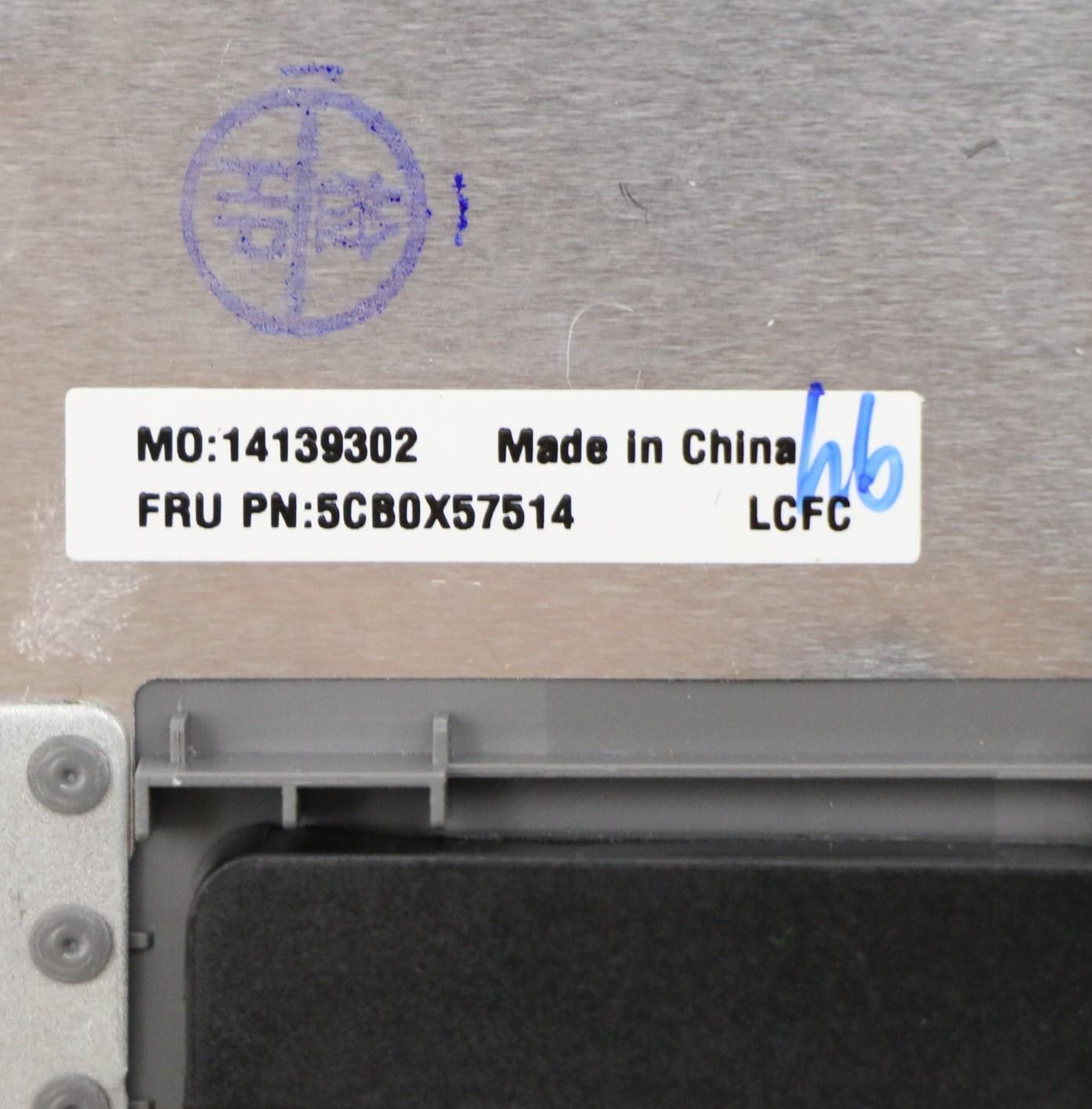 Lenovo Upper Case Asm_Cf-El81Wbfppgyd - 5CB0X57514