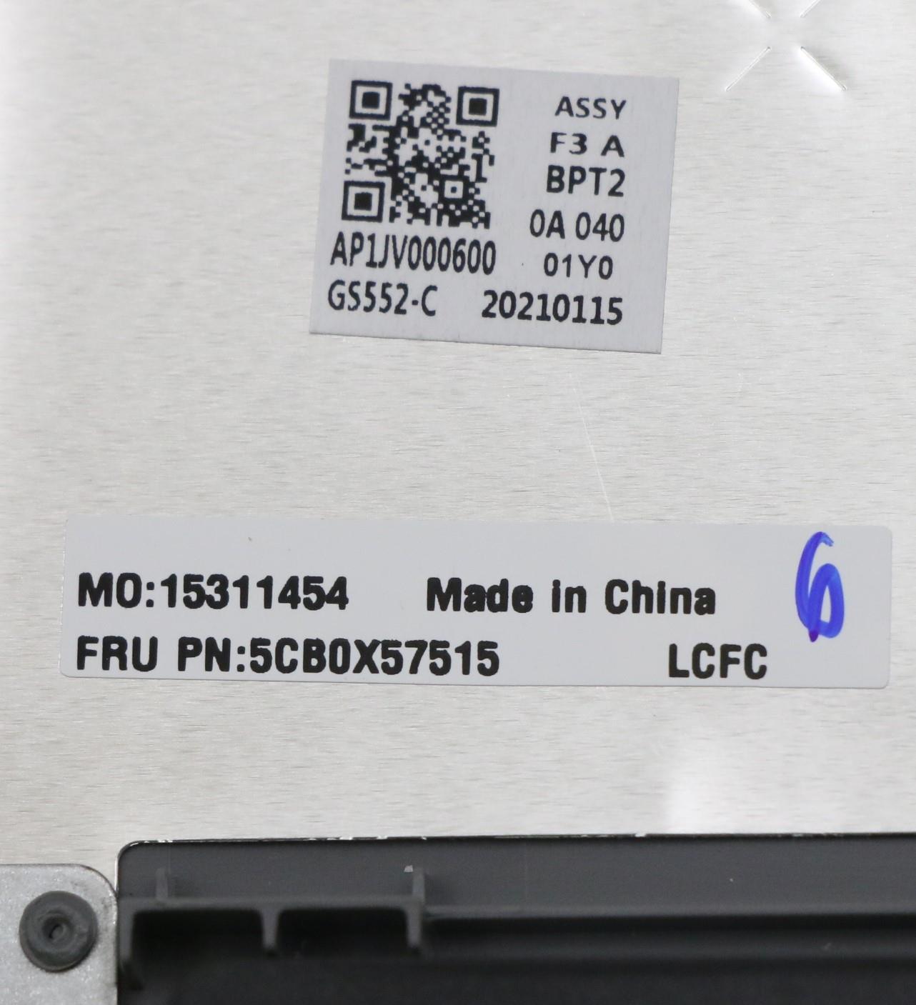 Lenovo Upper Case Asm_Ko L81Wb Fppgyd - 5CB0X57515