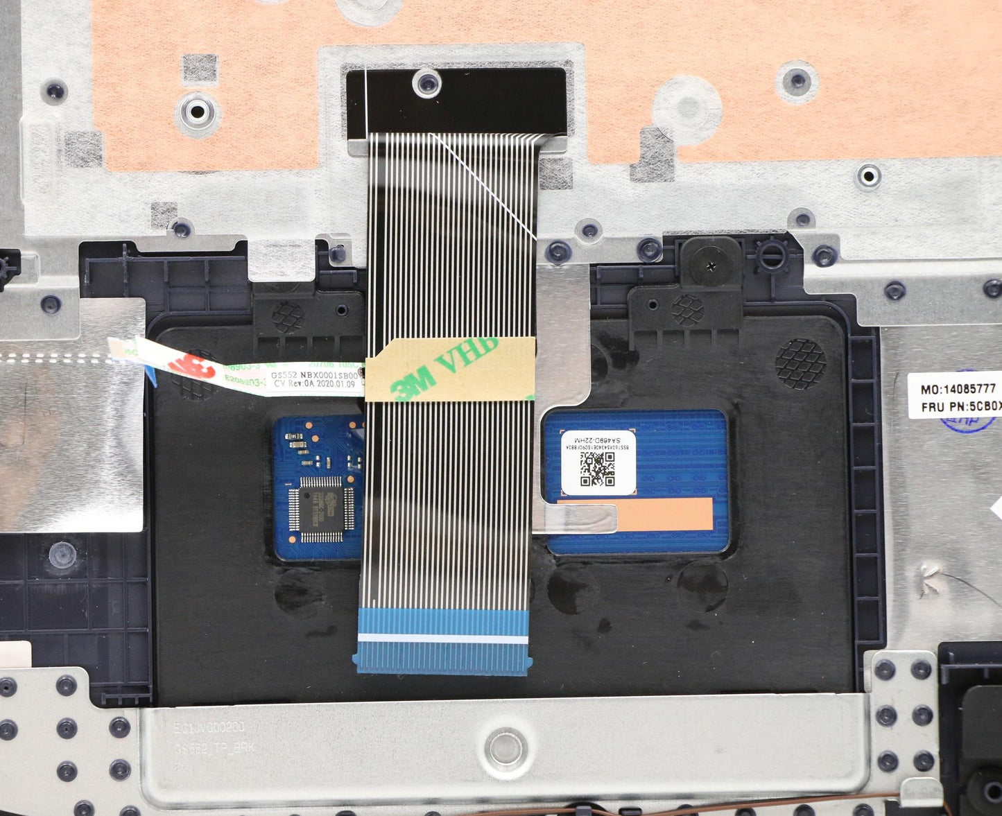 Lenovo C-Cover with Keyboard, USA English, Abyss Blue, Non_Backlight, Non_Fingerprint - 5CB0X57536